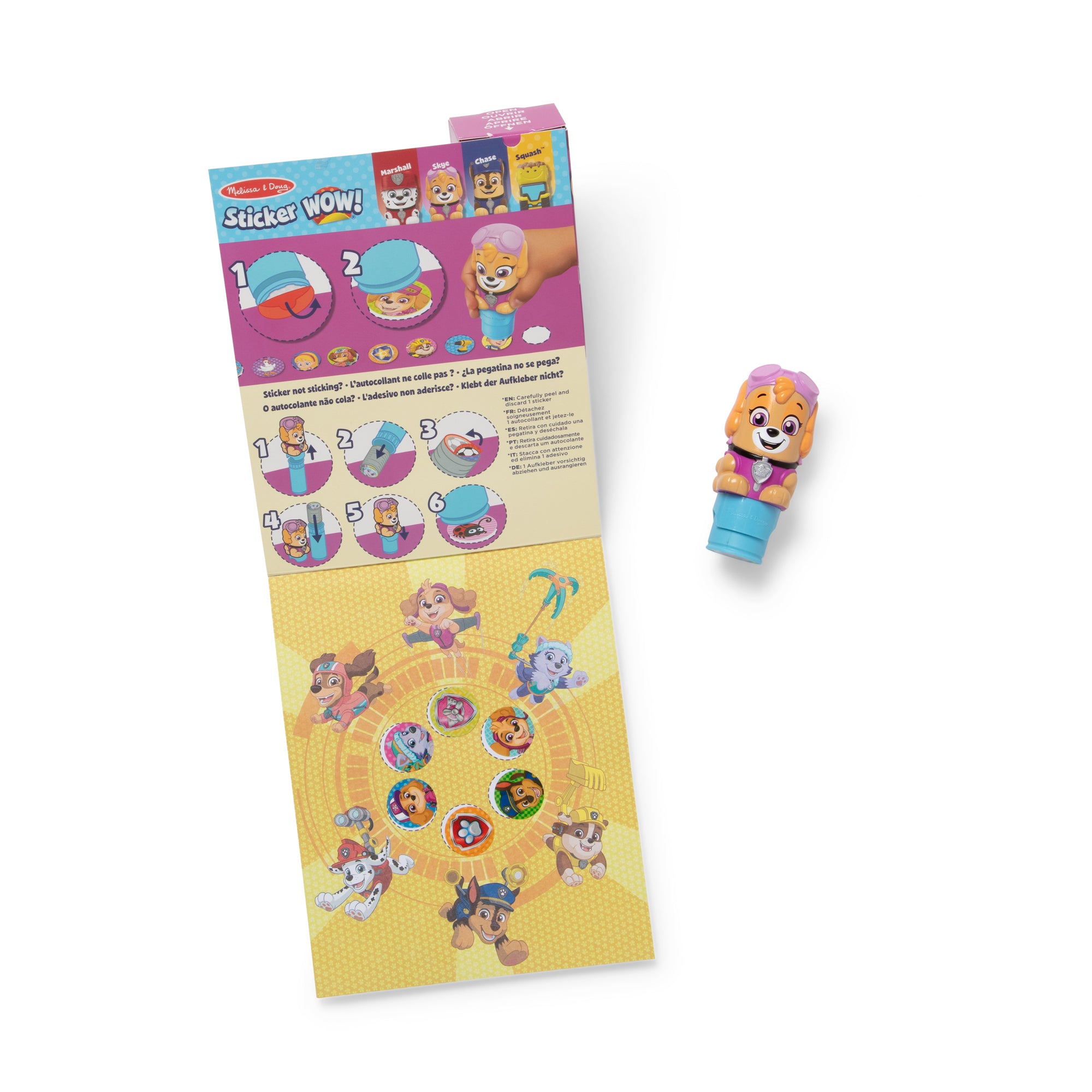 Sticker WOW!™ Activity Pad & Sticker Stamper - PAW Patrol Skye - Image 4