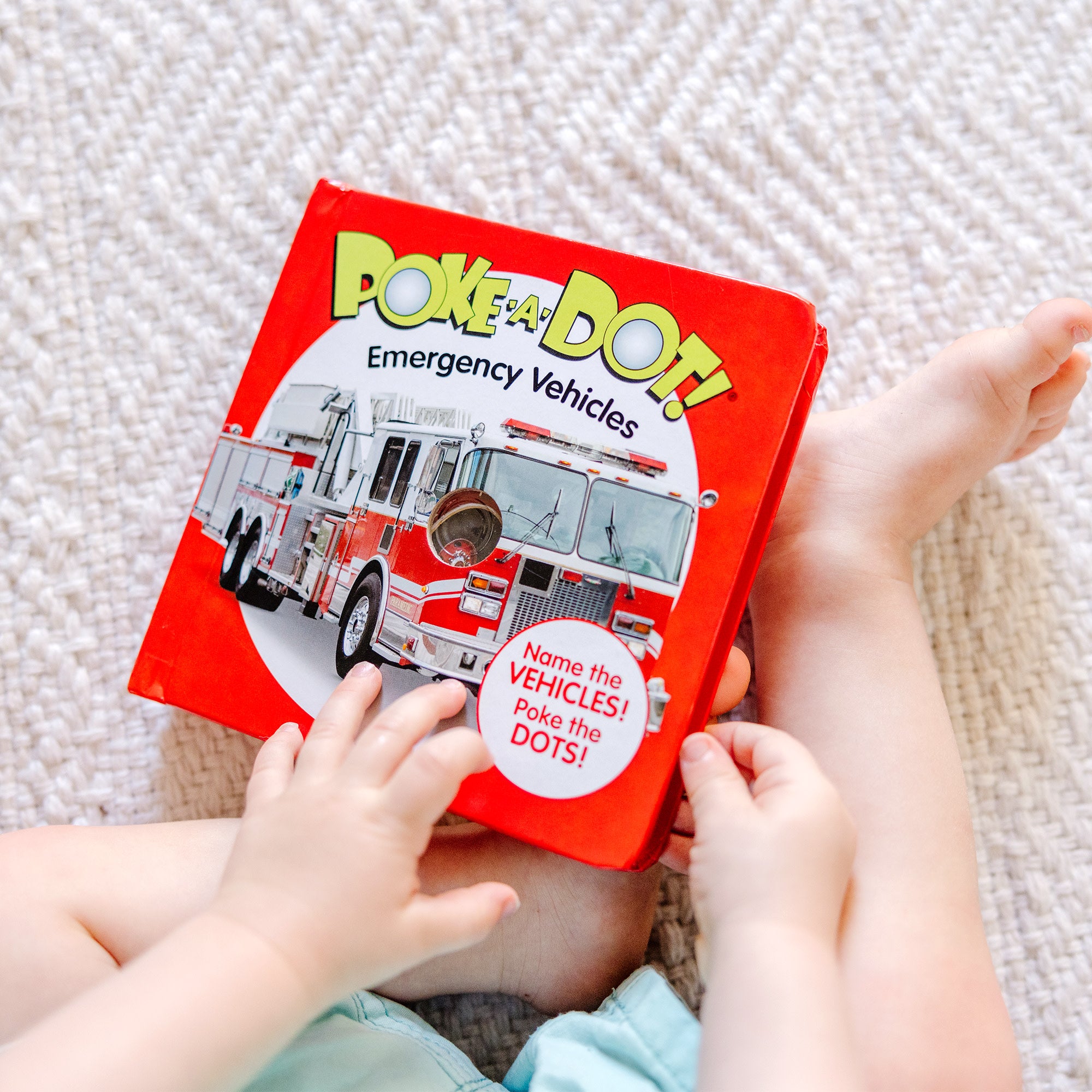 Poke-a-Dot: Emergency Vehicles Board Book - Image 5