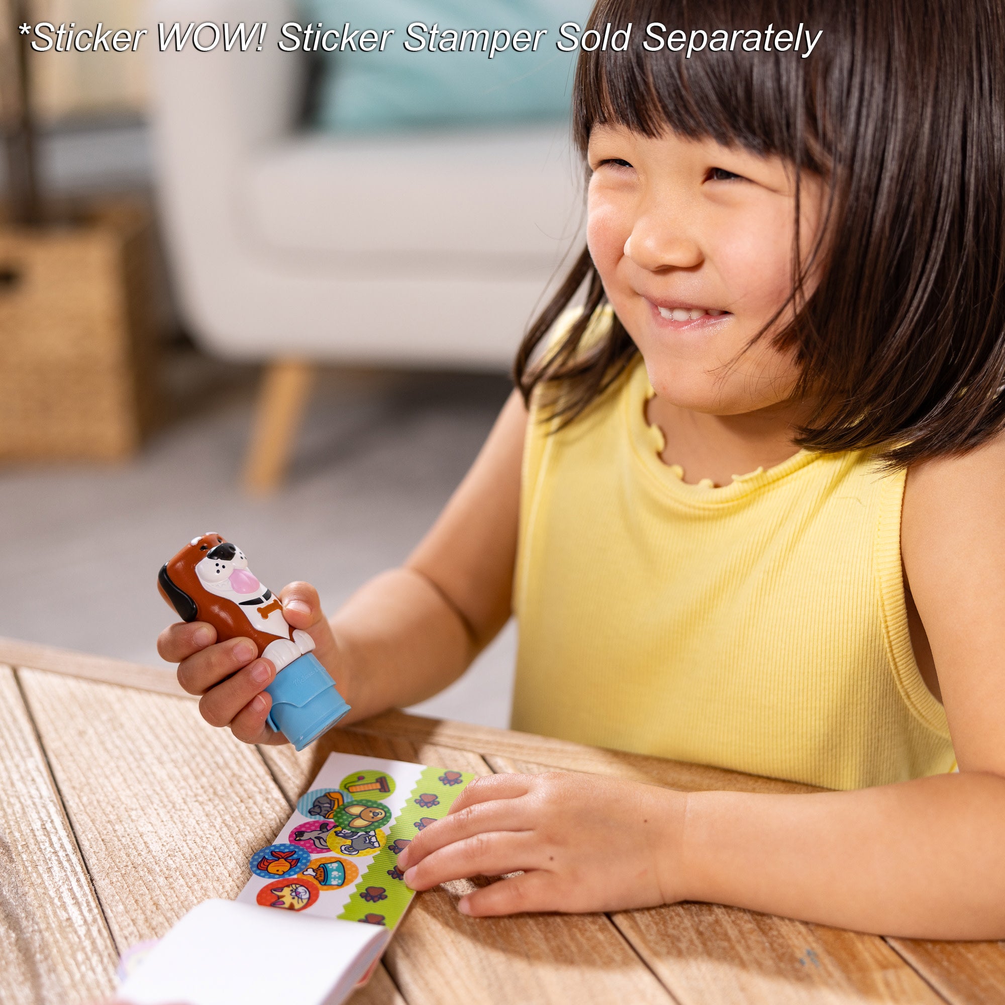 Sticker WOW!® Mini Activity Pad & Refill Stickers - Pets (200+ Stickers. Stamper Not Included) - Image 2