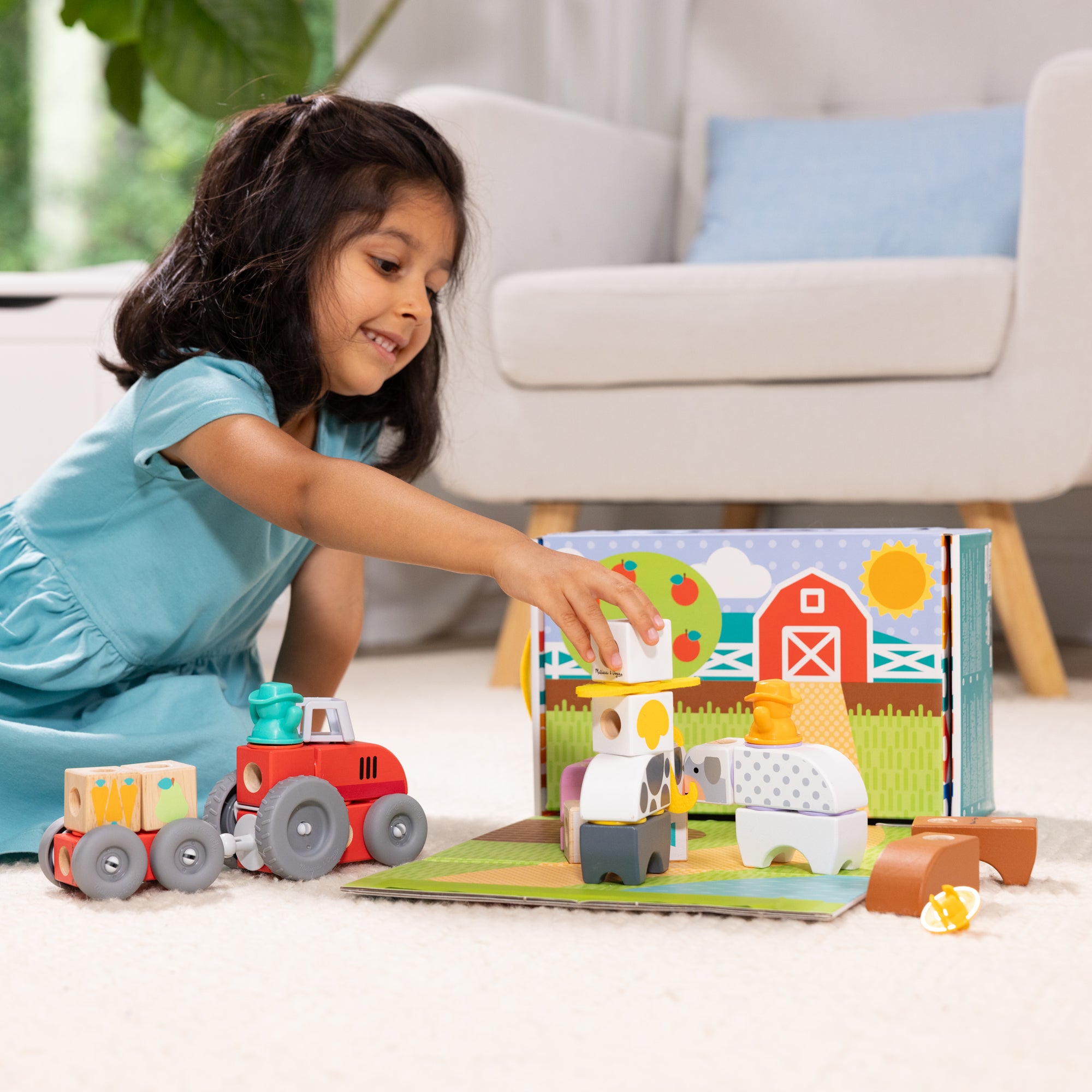 Blockables™ Play Sets Farm and Farm Friends 2-Pack Bundle - Image 2