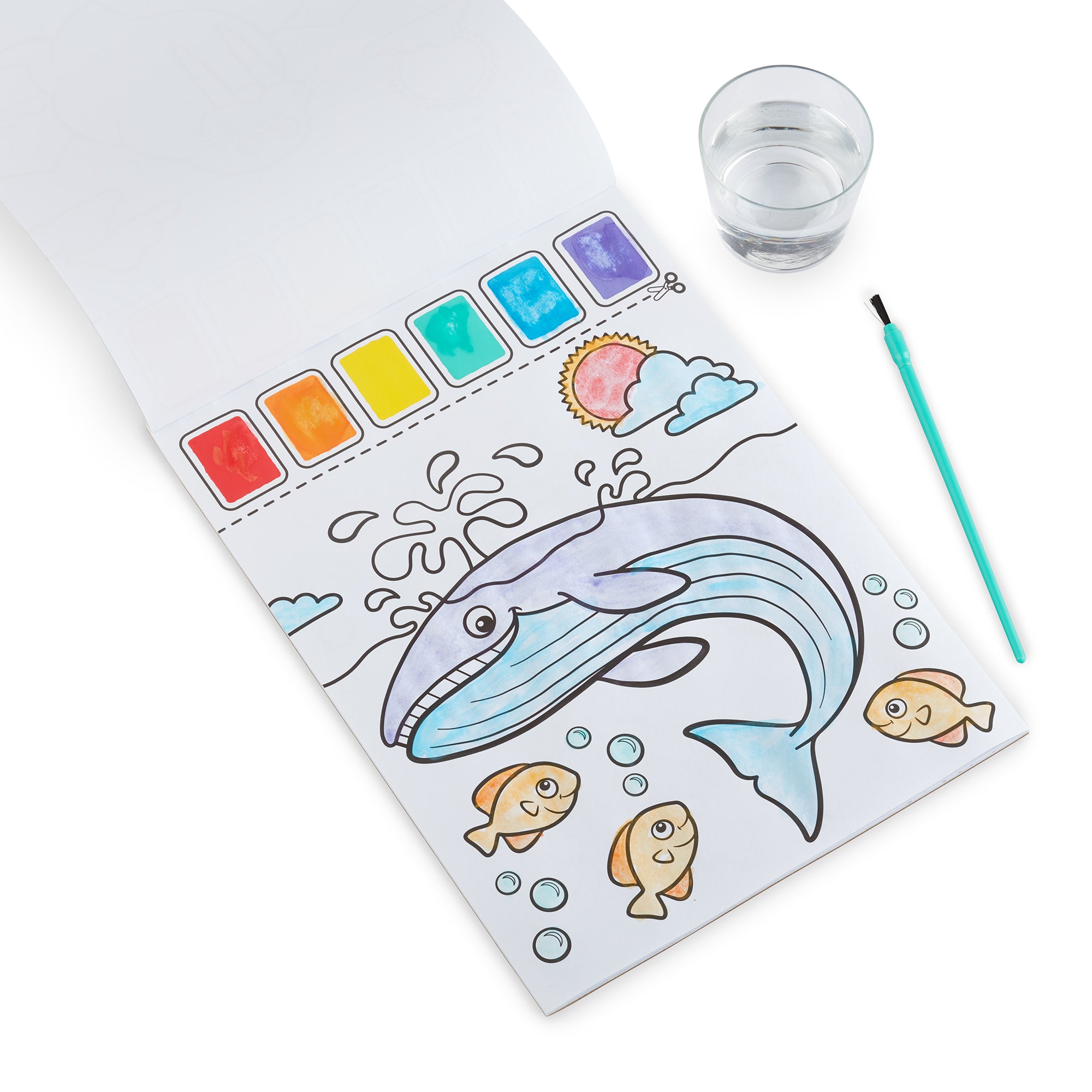 Paint With Water Activity Book - Ocean - Image 7