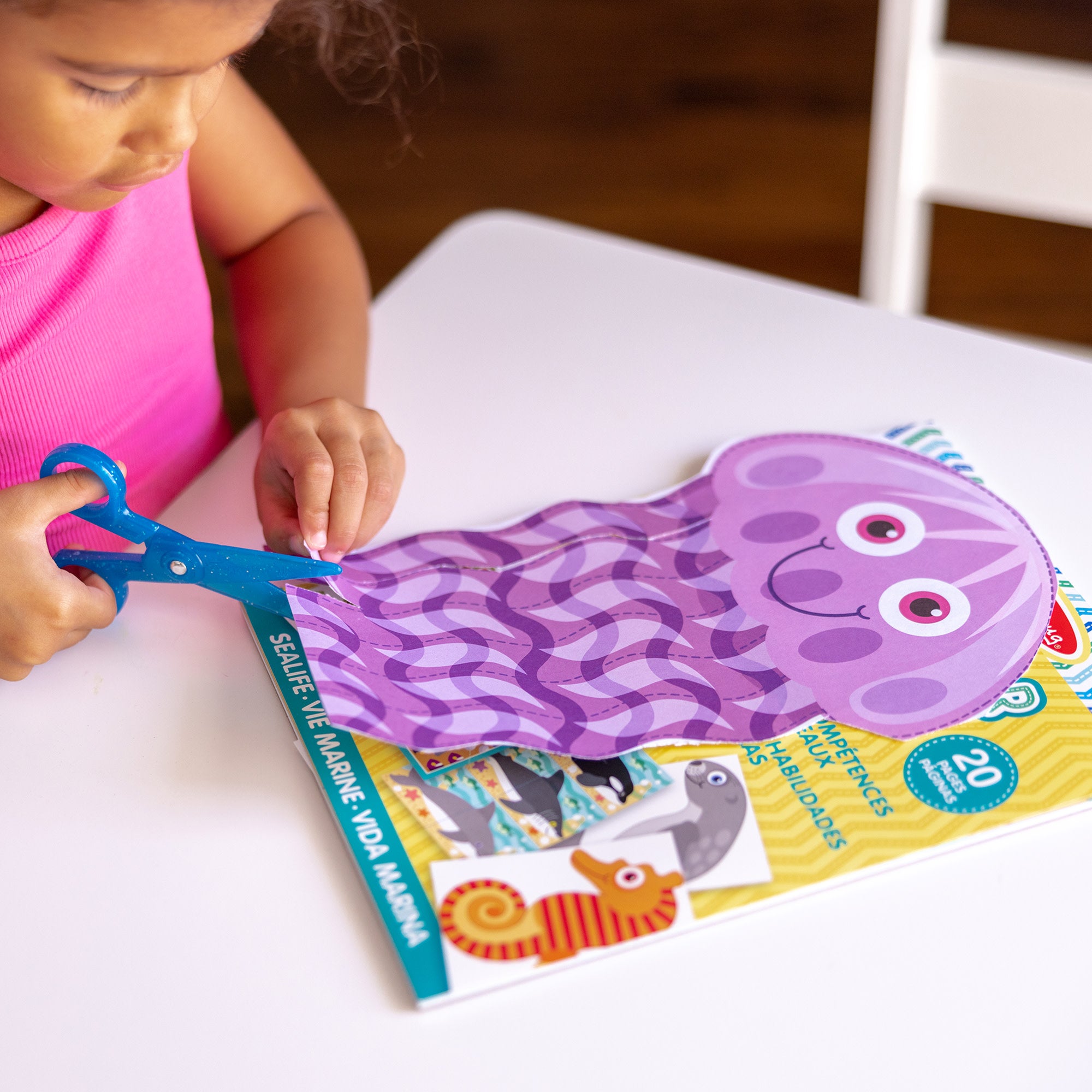 Sea Life Scissor Skills Activity Pad - Image 6