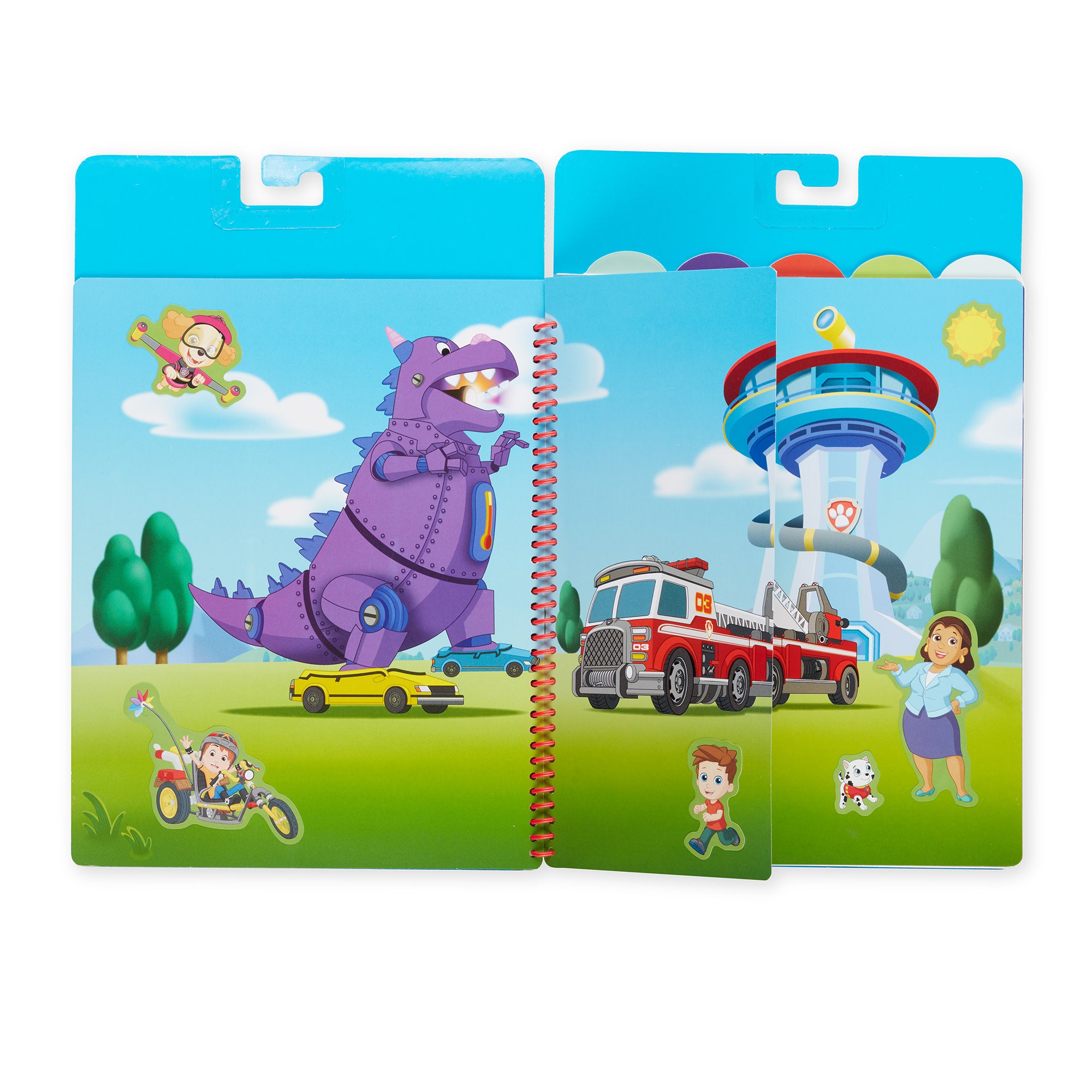 PAW Patrol Restickable Stickers Flip-Flap Pad - Ultimate Rescue - Image 3