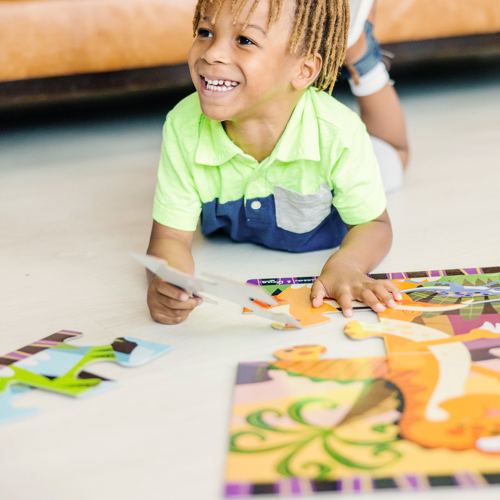 Dinosaur Dawn Floor Puzzle - 24 Pieces - Image 6