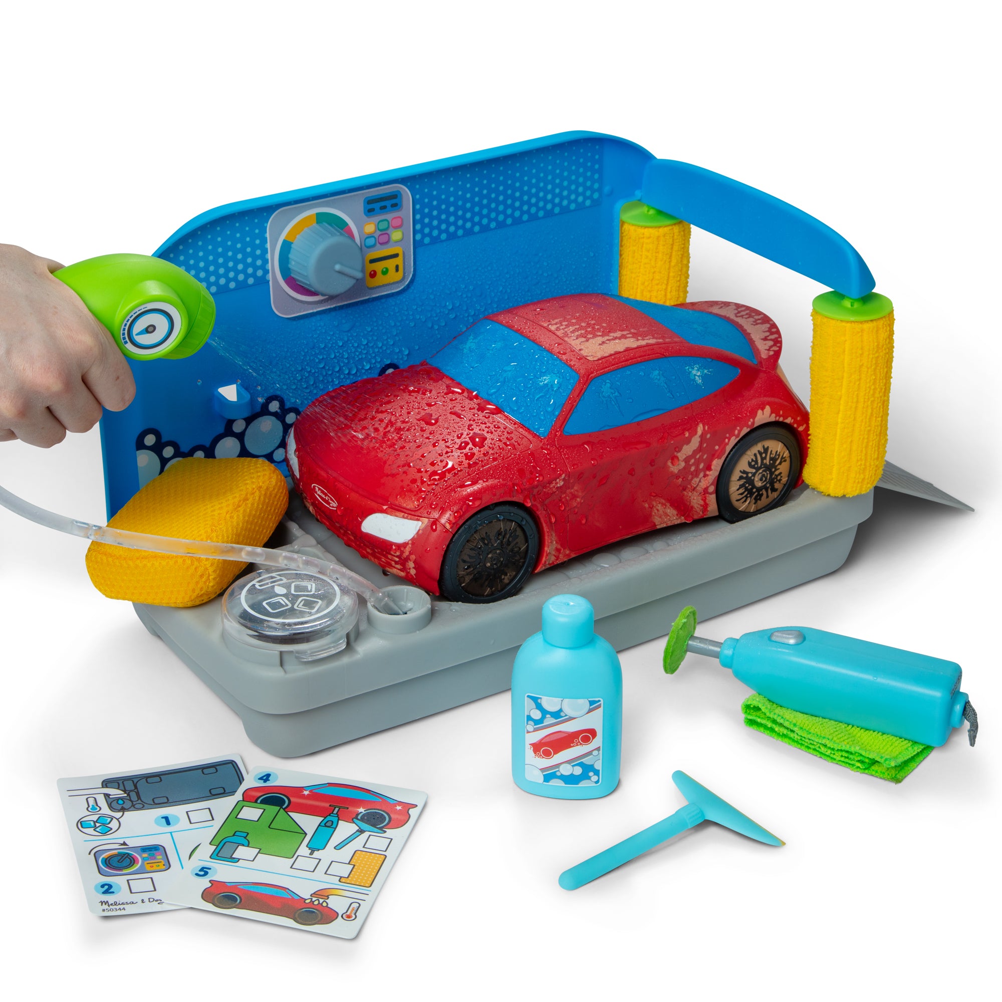 Spray & Shine Car Wash Play Set - Image 4