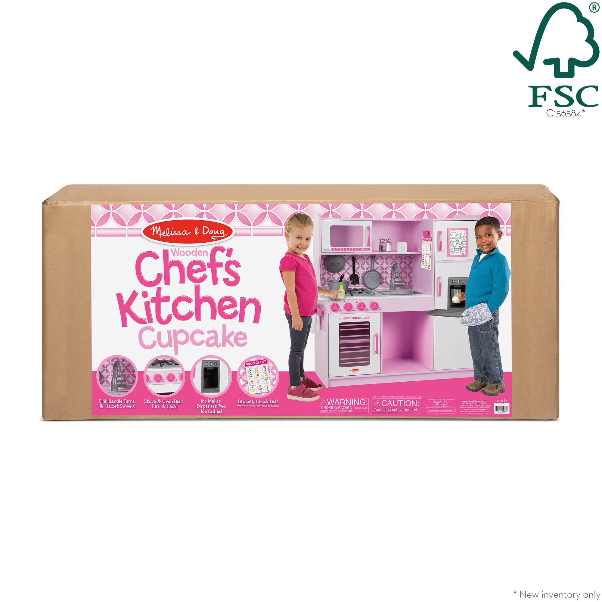 Chef's Kitchen Wooden Activity Center - Image 3
