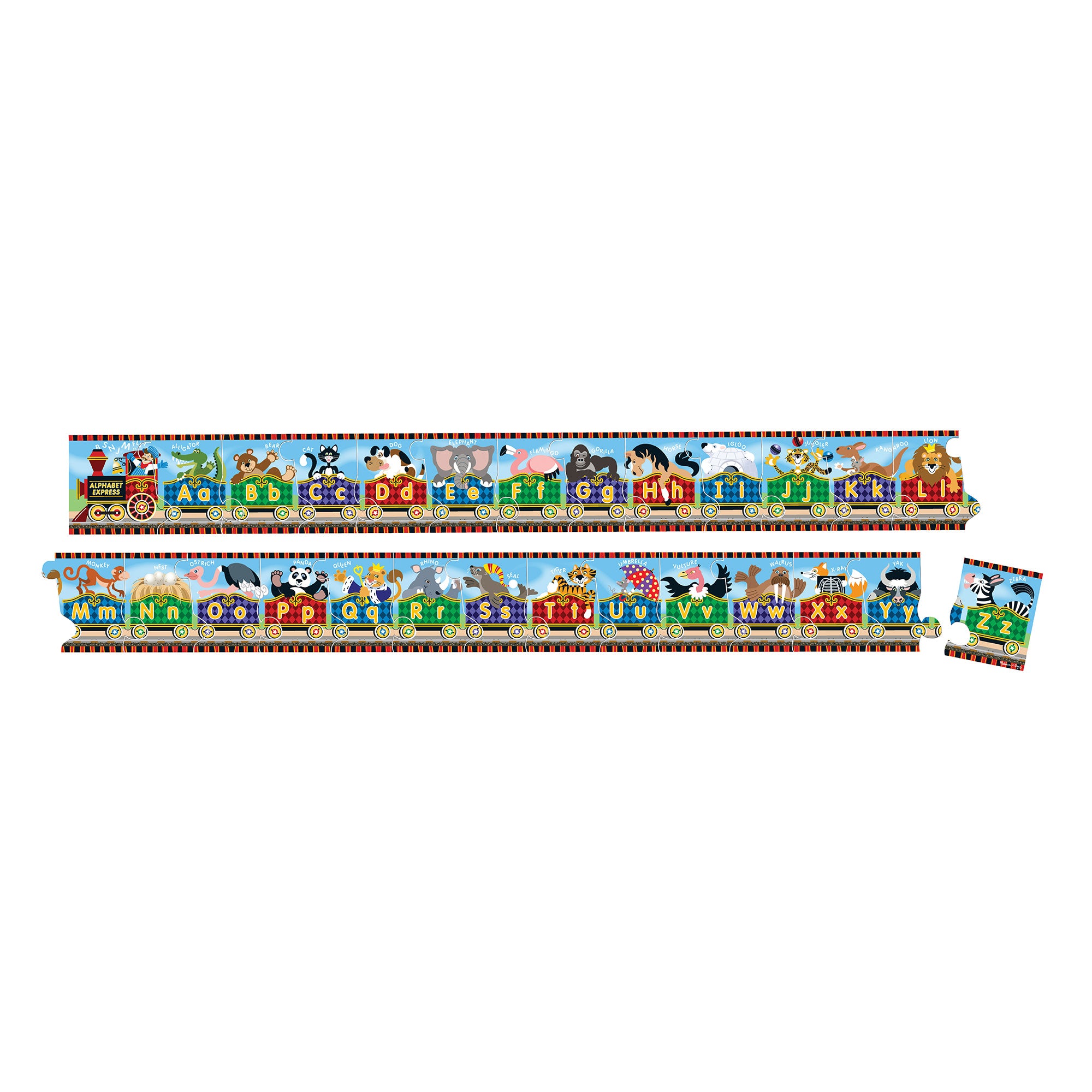 Alphabet Express Floor Puzzle - 27 Pieces - Image 8