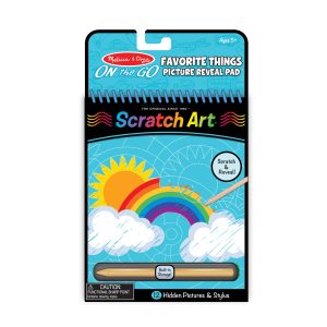 On the Go Scratch Art Picture Reveal Pad - Favorite Things