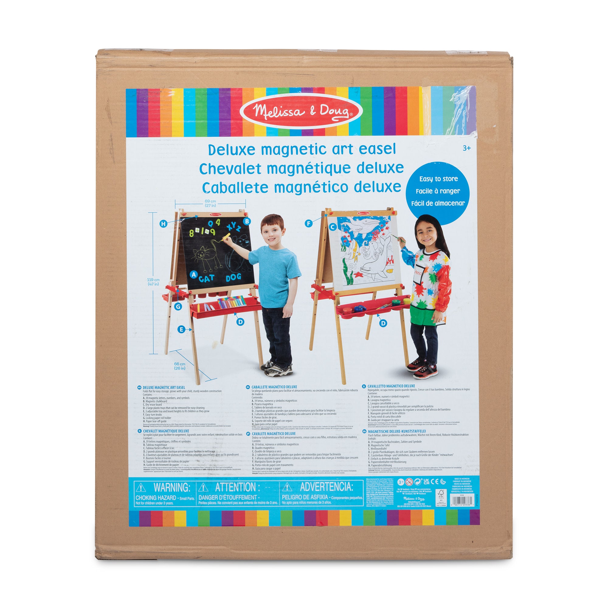 Deluxe Magnetic Standing Art Easel - Image 10