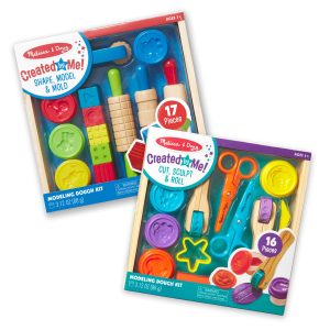 Clay Activity 2-Pack: Shape. Model & Mold; Cut. Sculpt & Stamp