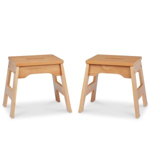 Wooden Stools – Set of 2