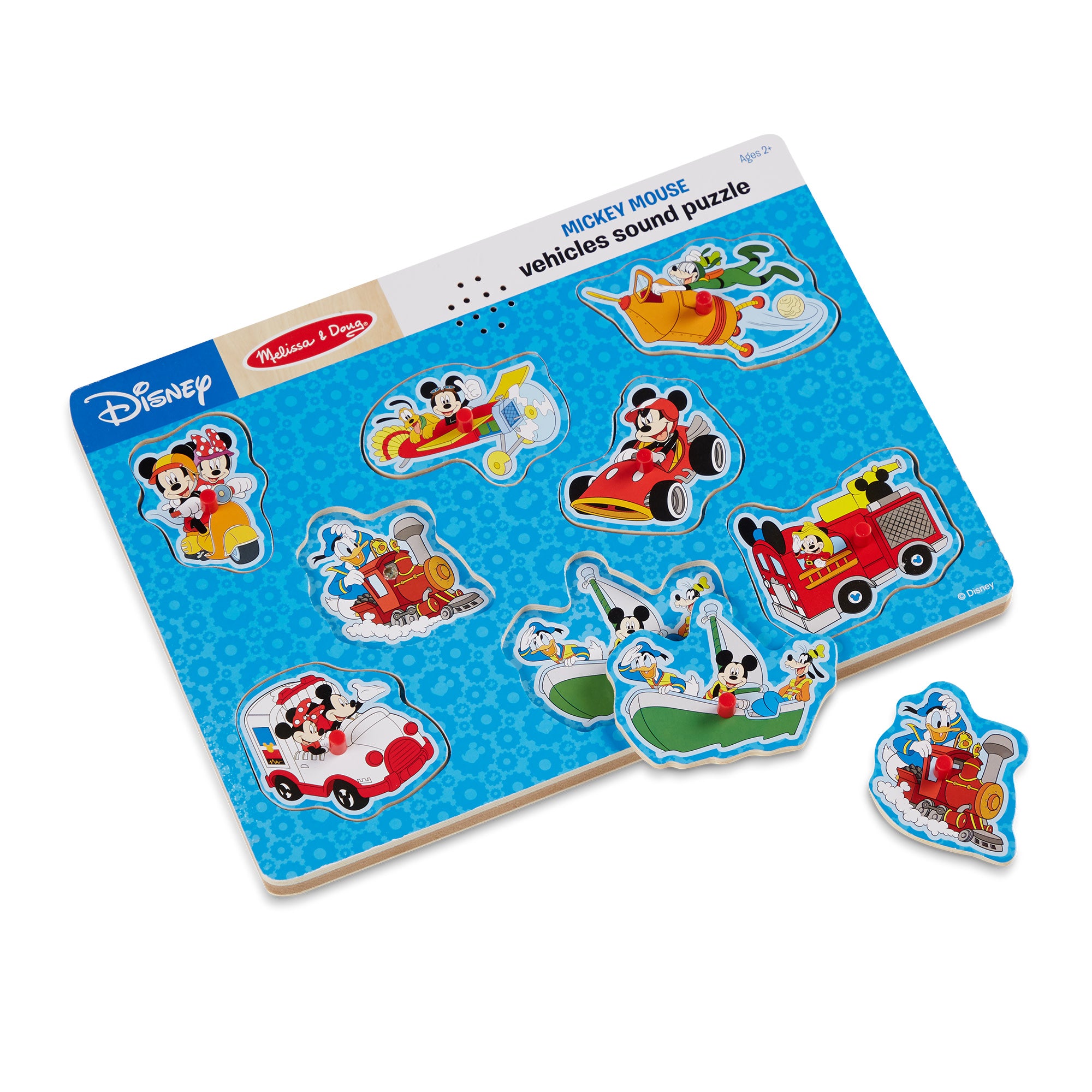 Disney Mickey Mouse & Friends Vehicles Sound Puzzle - 8 Pieces - Image 10