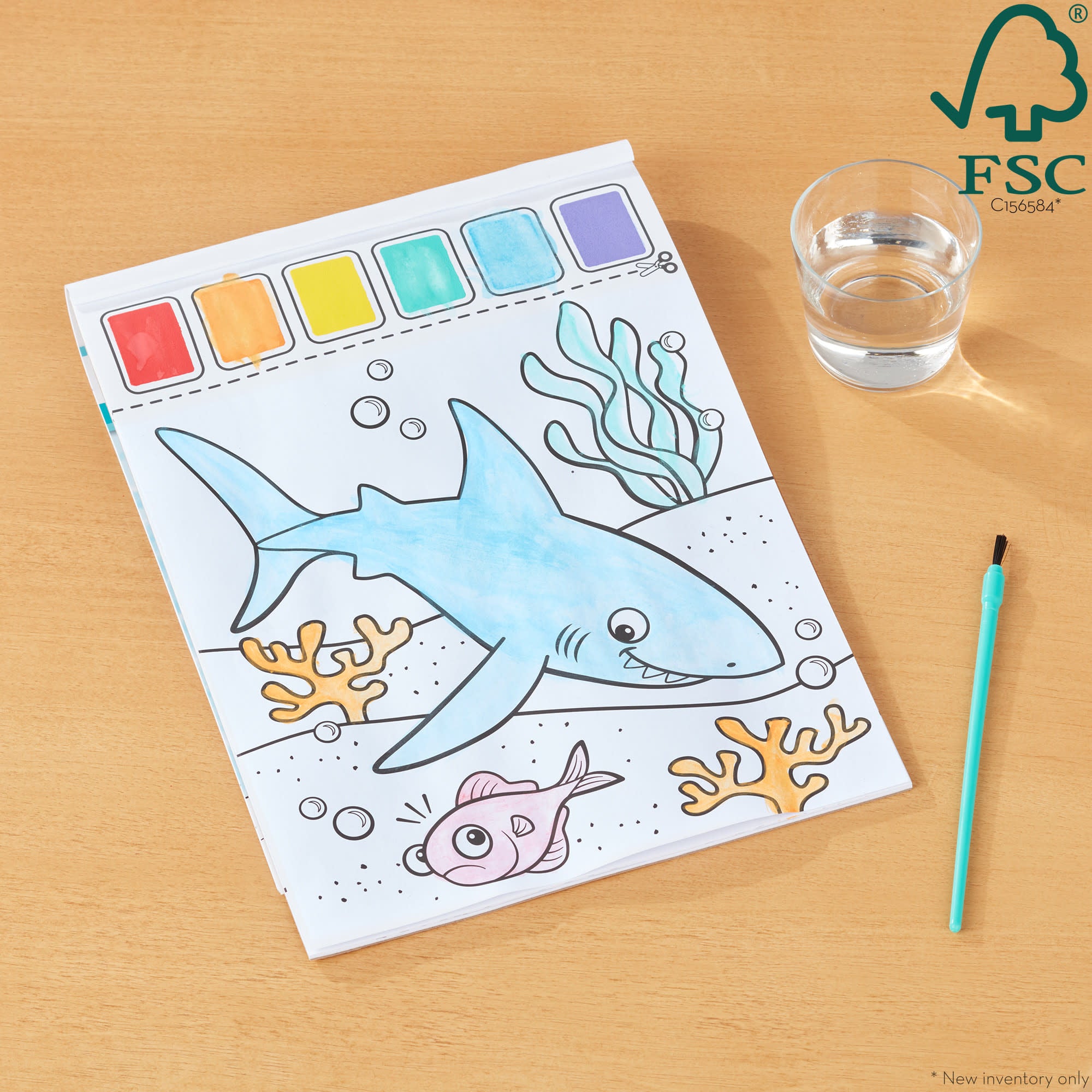 Paint With Water Activity Book - Ocean - Image 3