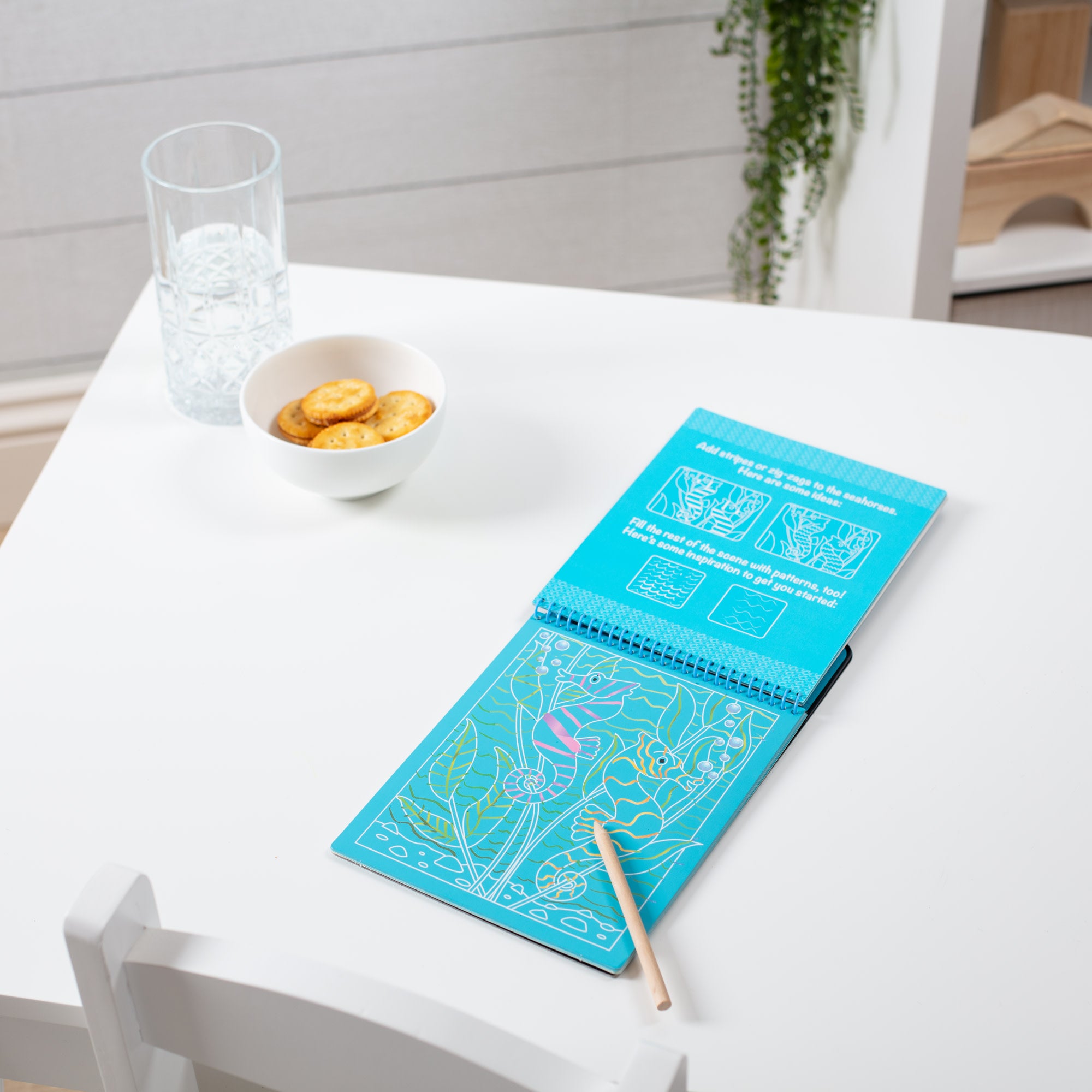 On the Go Scratch Art Color-Reveal Pad - Sea Life - Image 9