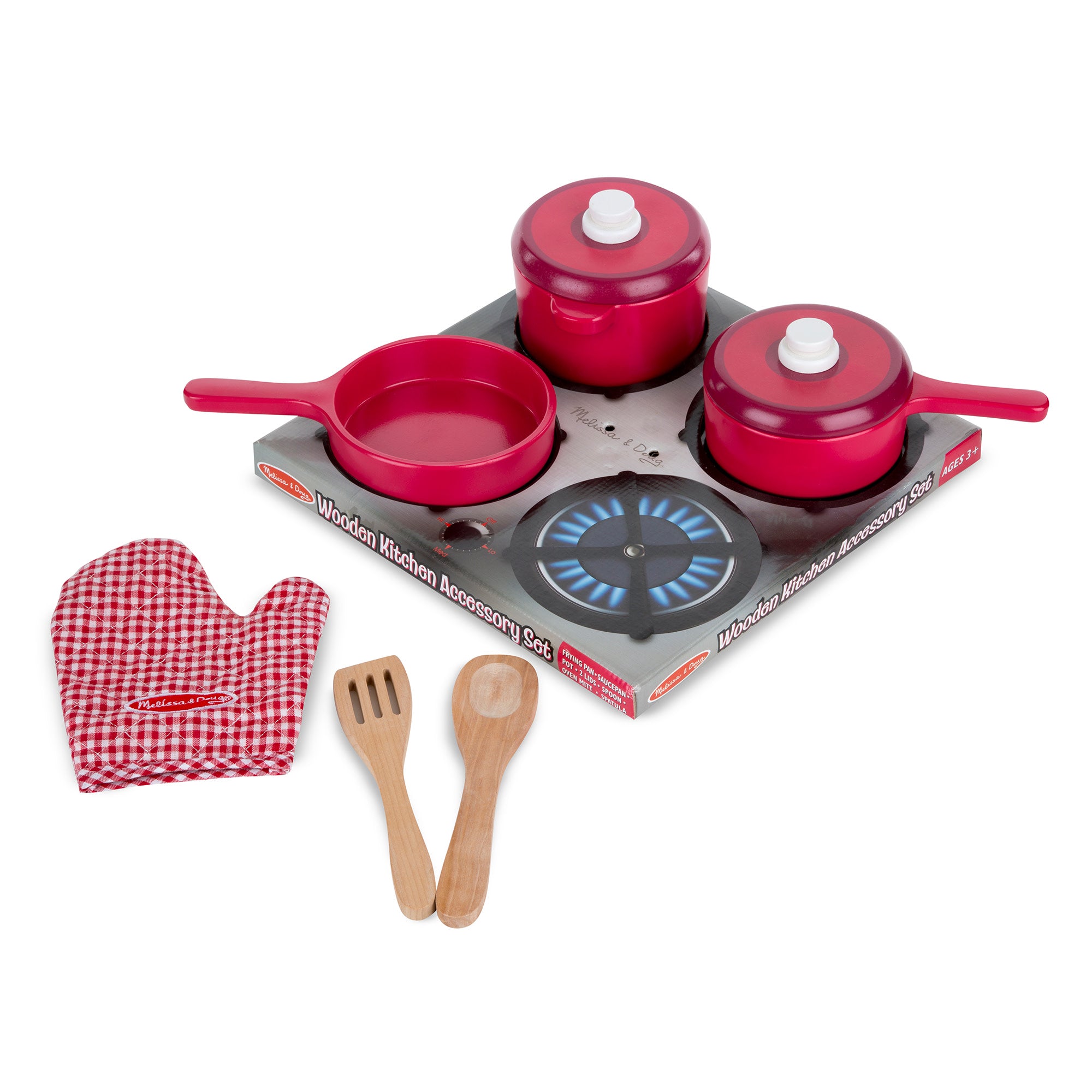 Wooden Kitchen Accessory Play Set - Image 6