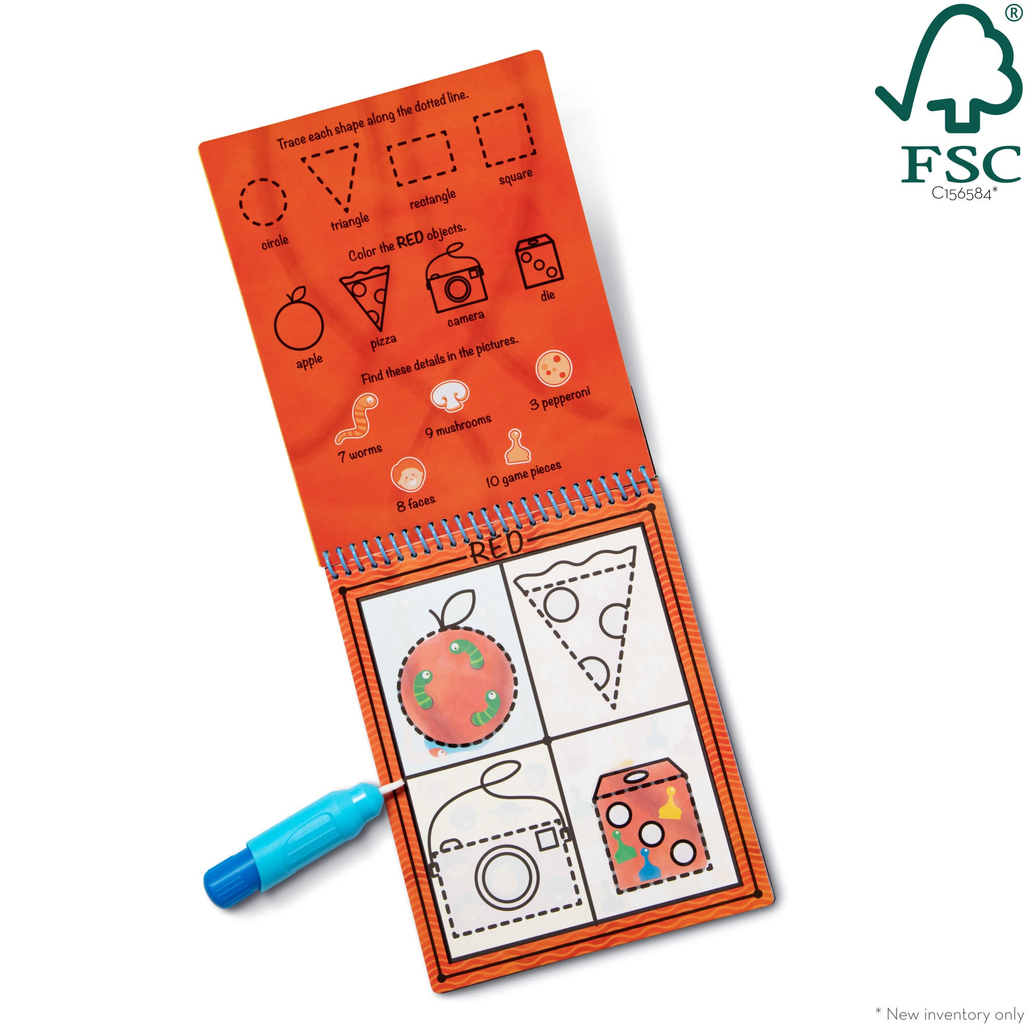 Water Wow! Water-Reveal Pad - Colors. Shapes - Image 3