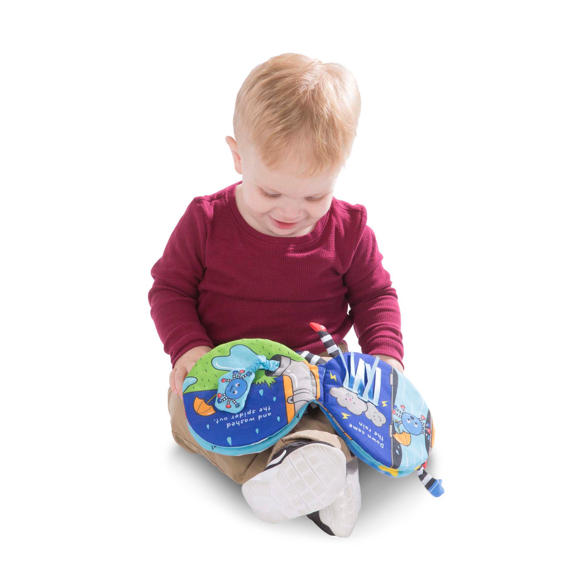 K's Kids Itsy-Bitsy Spider Soft Activity Book - Image 7