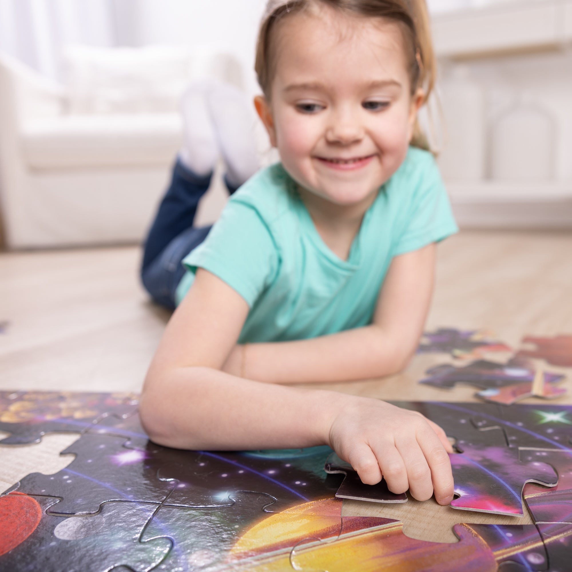 Solar System Floor Puzzle - 48 Pieces - Image 6