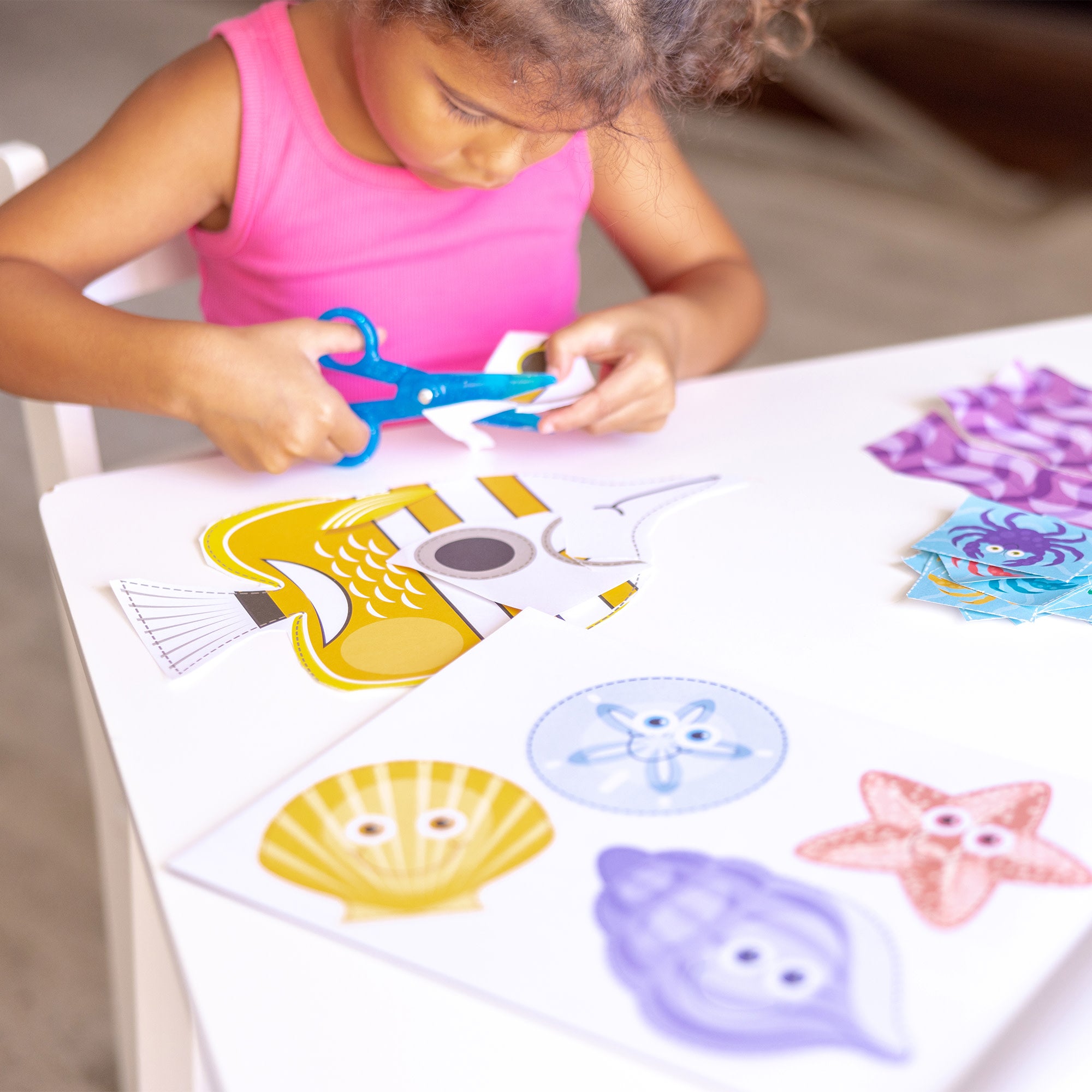 Sea Life Scissor Skills Activity Pad - Image 4