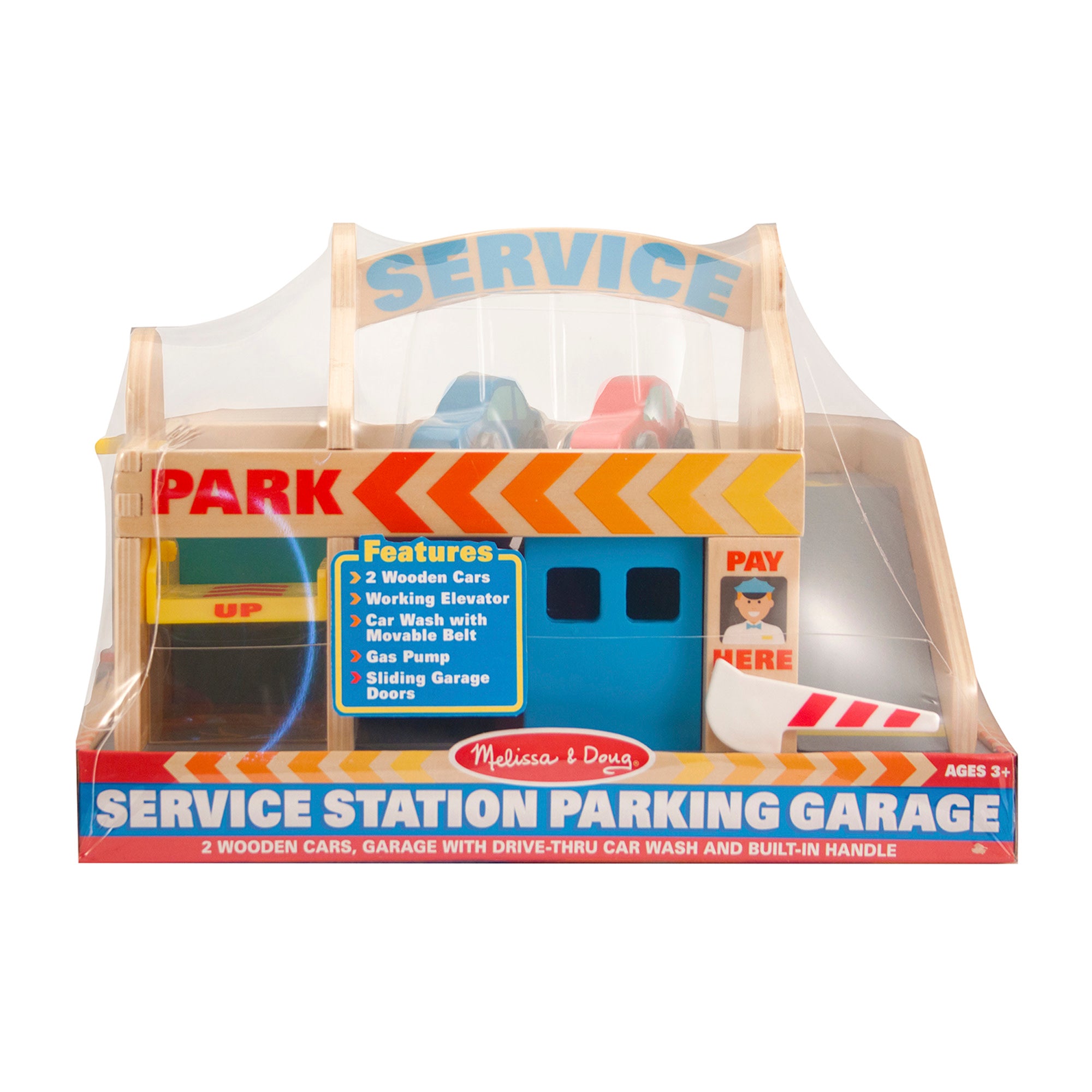 Wooden Service Station Parking Garage - Image 3