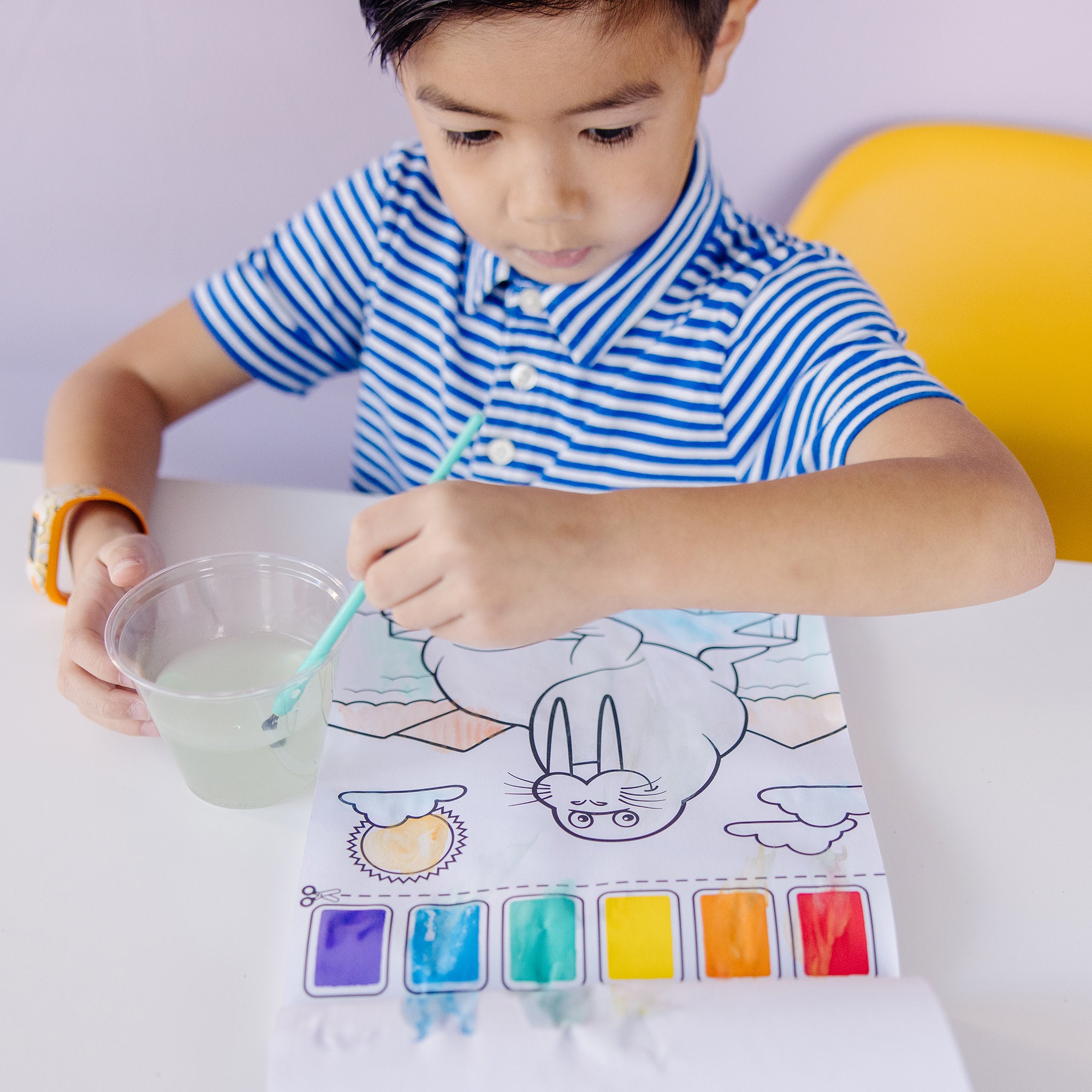 Paint With Water Activity Book - Ocean - Image 4