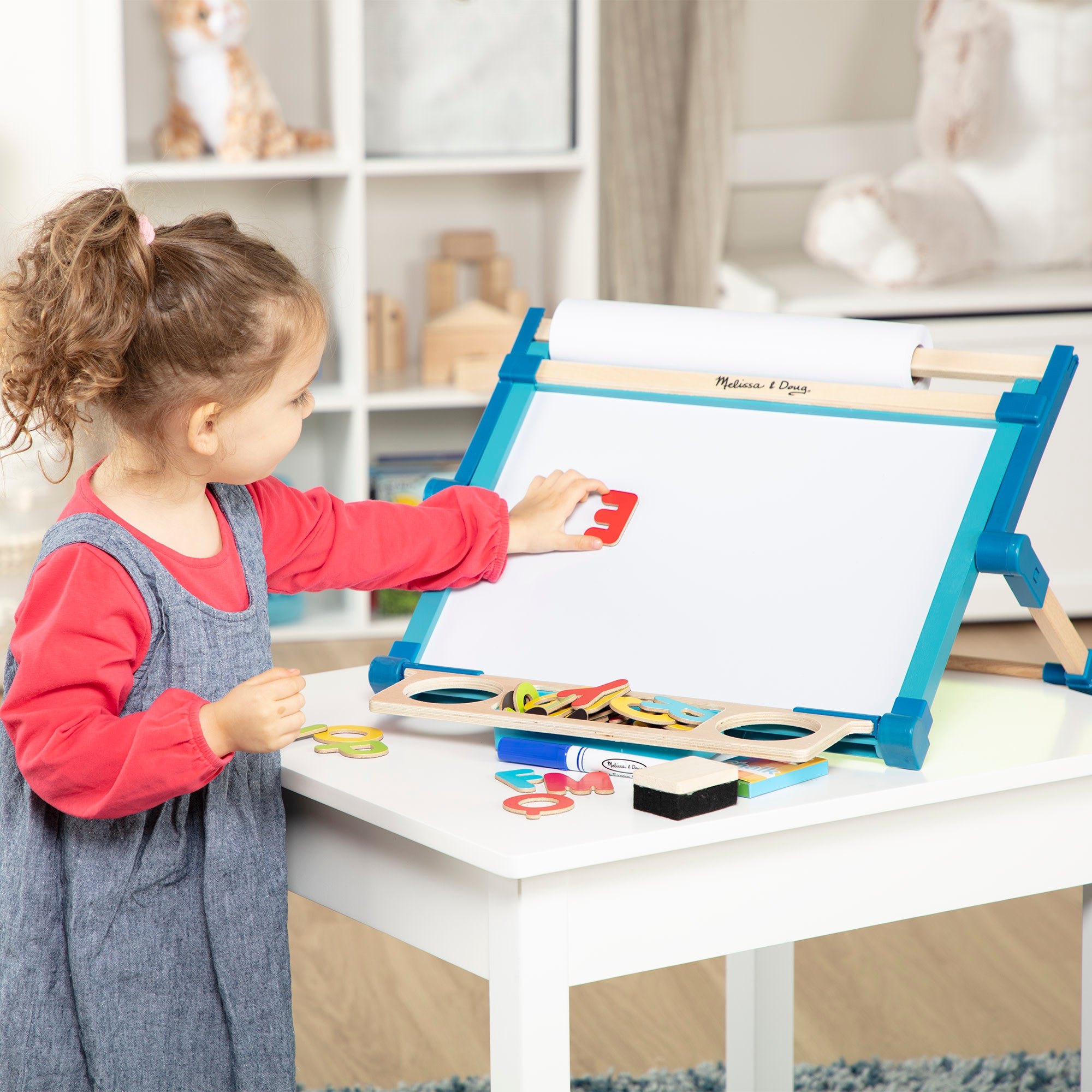Double-Sided Magnetic Tabletop Easel - Image 2