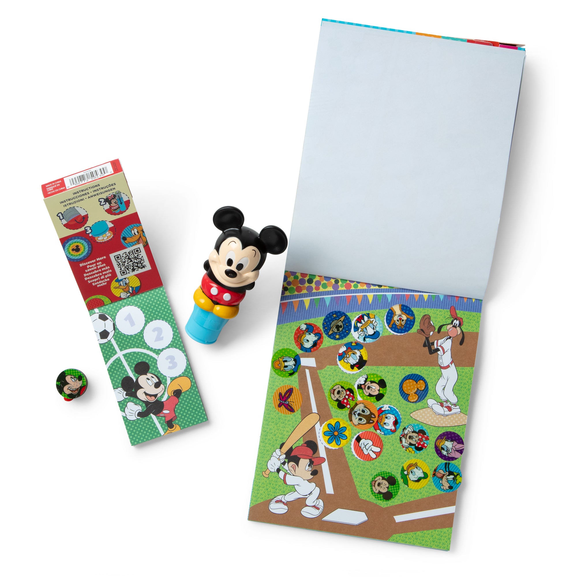 Sticker WOW!™ Disney Mickey Mouse Bundle: Activity Pad & Sticker Stamper + Mini Activity Pad and 200 Refill Stickers - Image 3