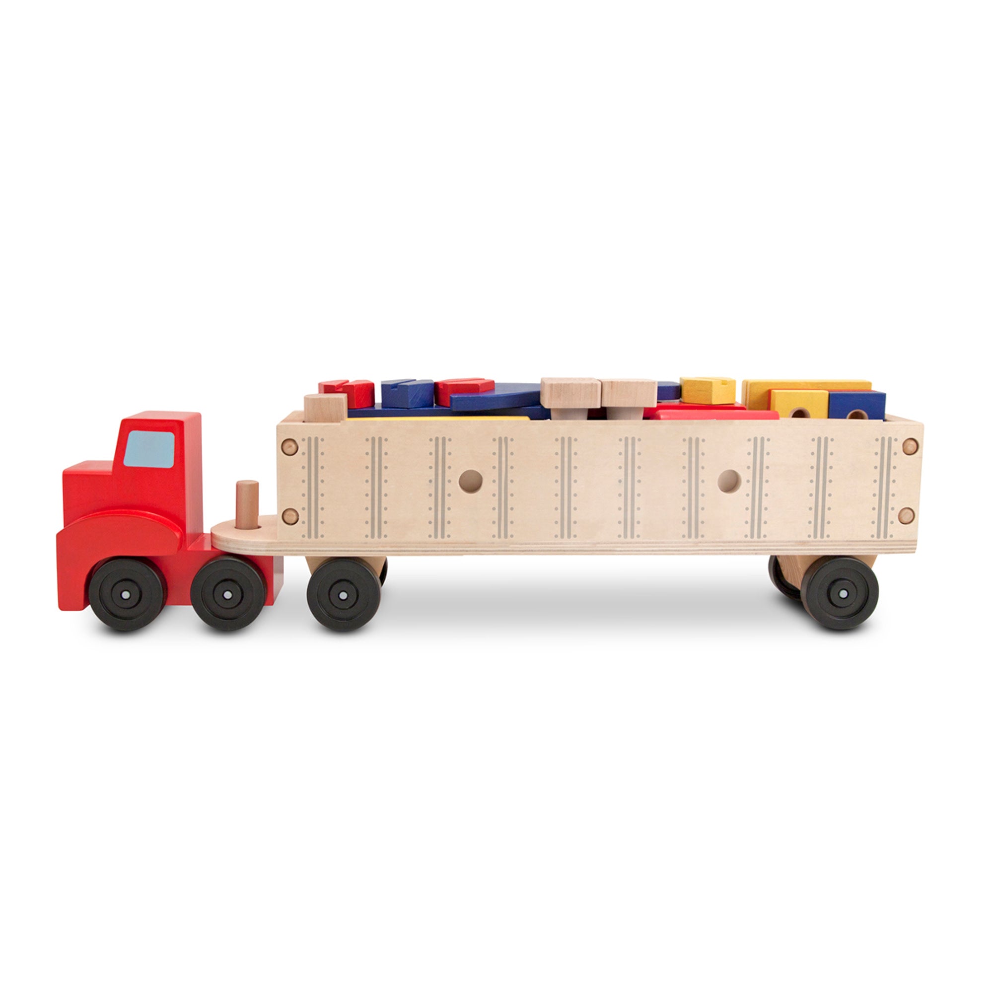 Wooden Big Rig Building Set - Image 4