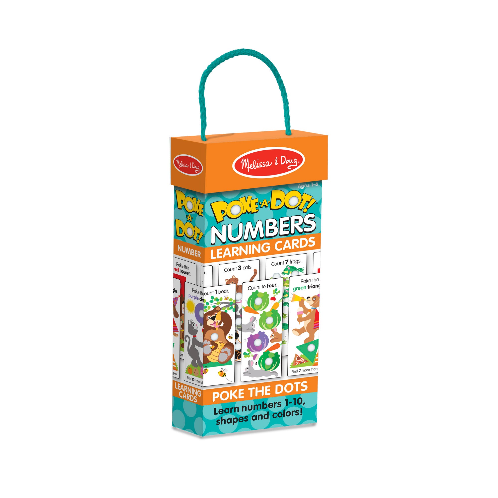 Poke-A-Dot Jumbo Number Learning Cards - Image 3