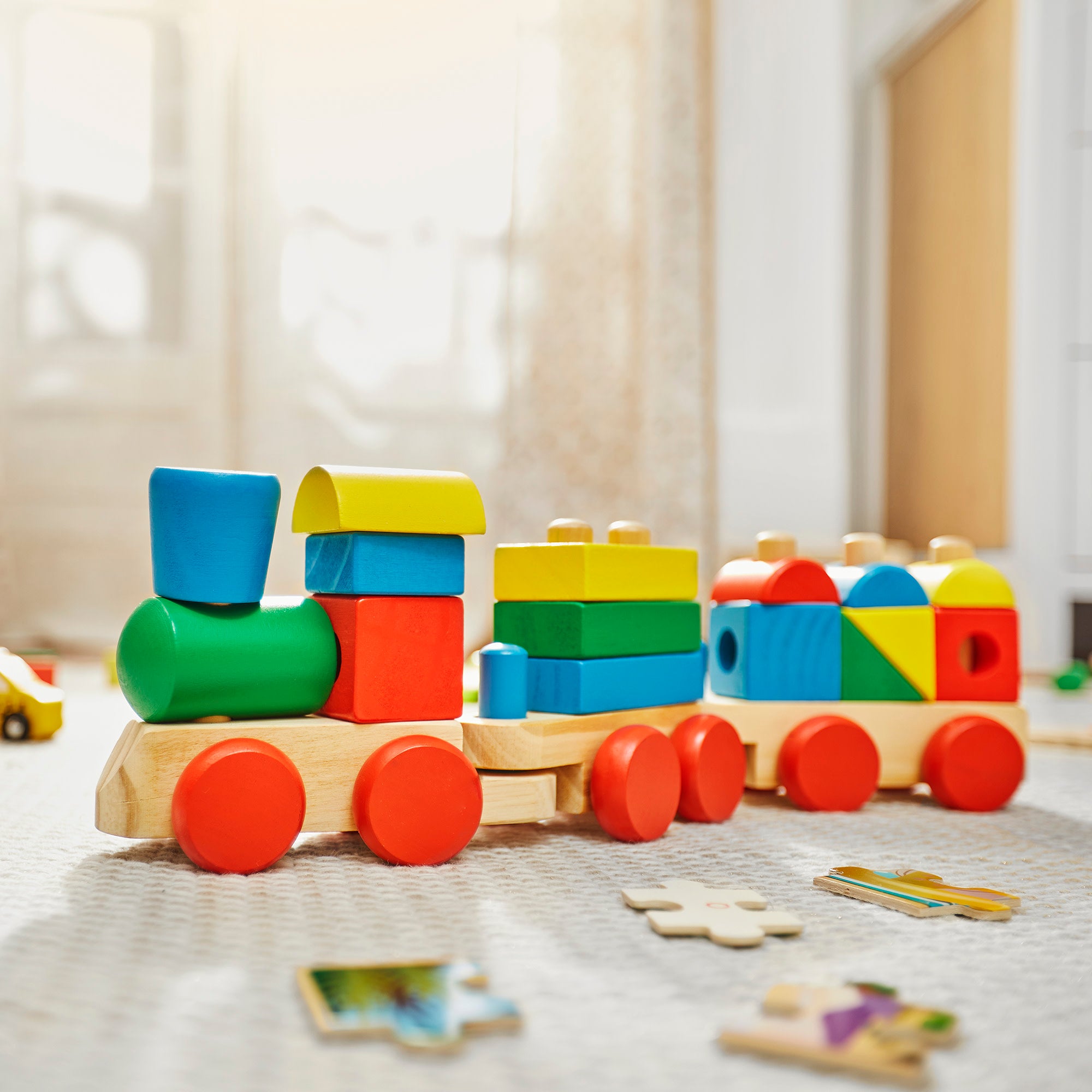 Stacking Train Toddler Toy - Image 9