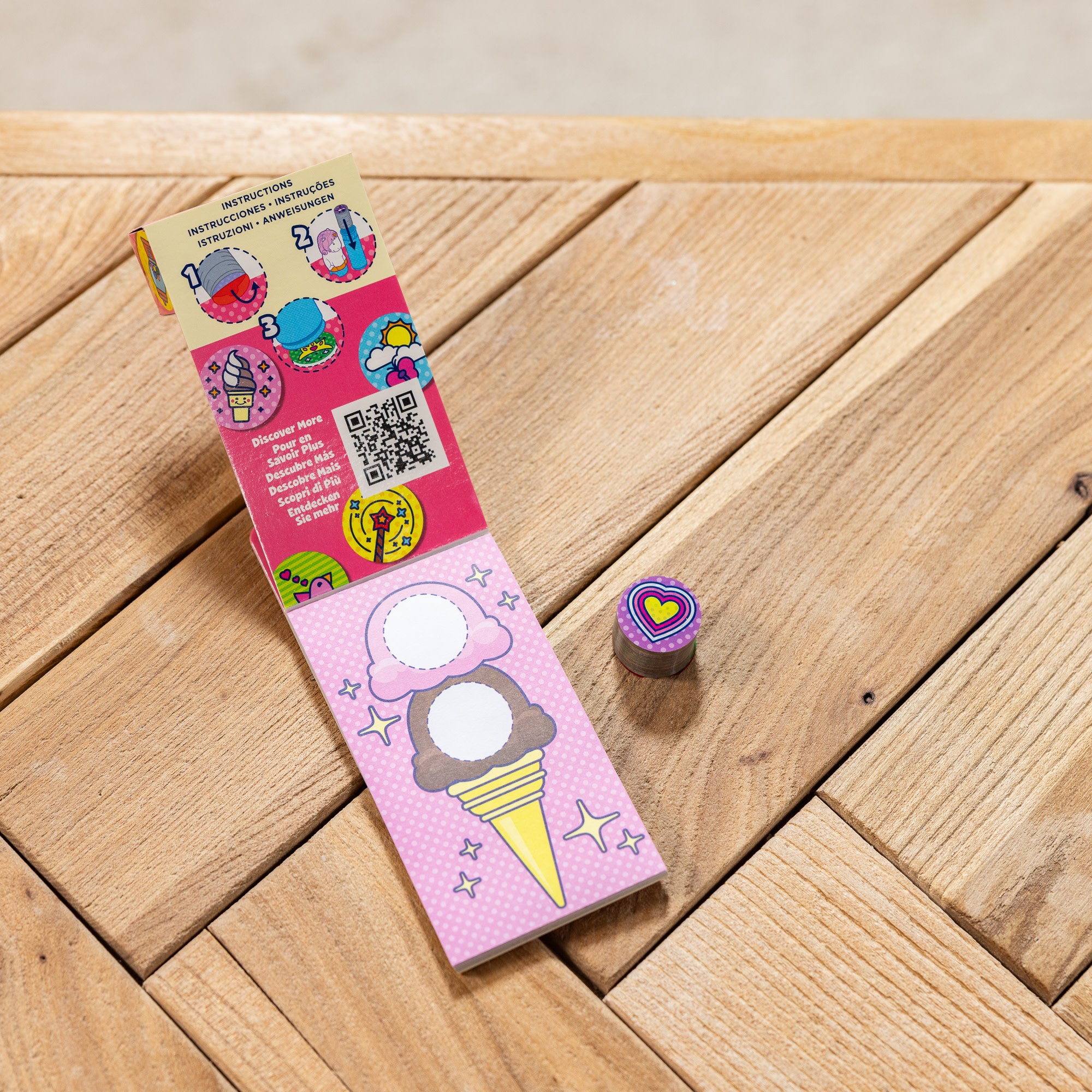 Sticker WOW!™ Mini Activity Pad and Refill Stickers 4-Pack (Dinosaur. Pets. Favorite Things. Surprise Pack 1) - Stamper Not Included - Image 5