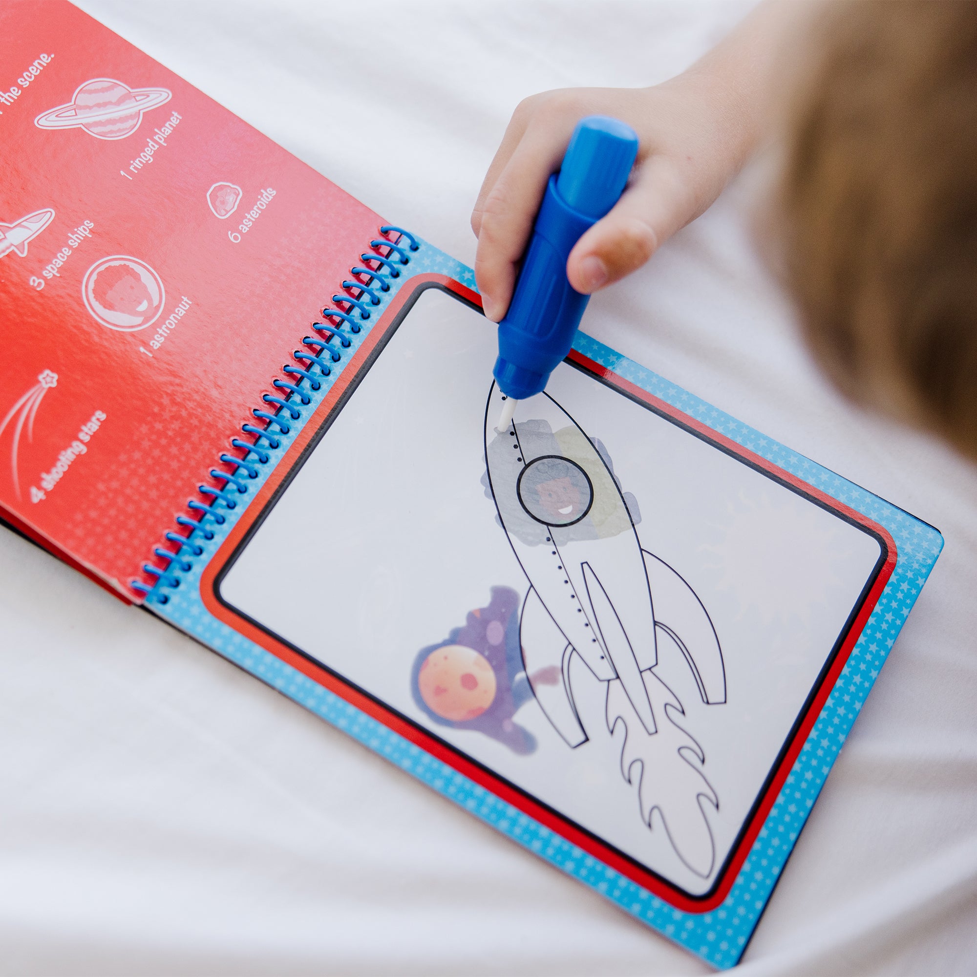 Water Wow! Space Water-Reveal Pad – On the Go Travel Activity - Image 2