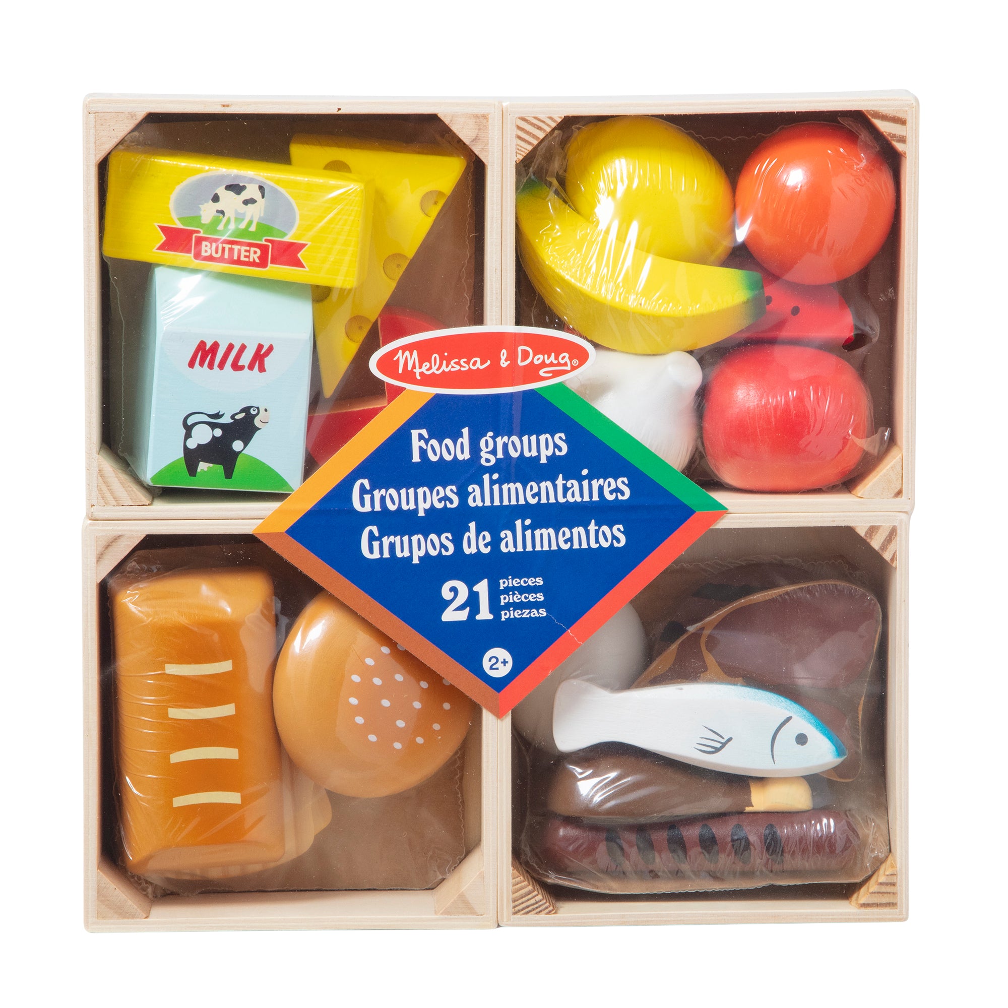 Food Groups - Wooden Play Food - Image 3