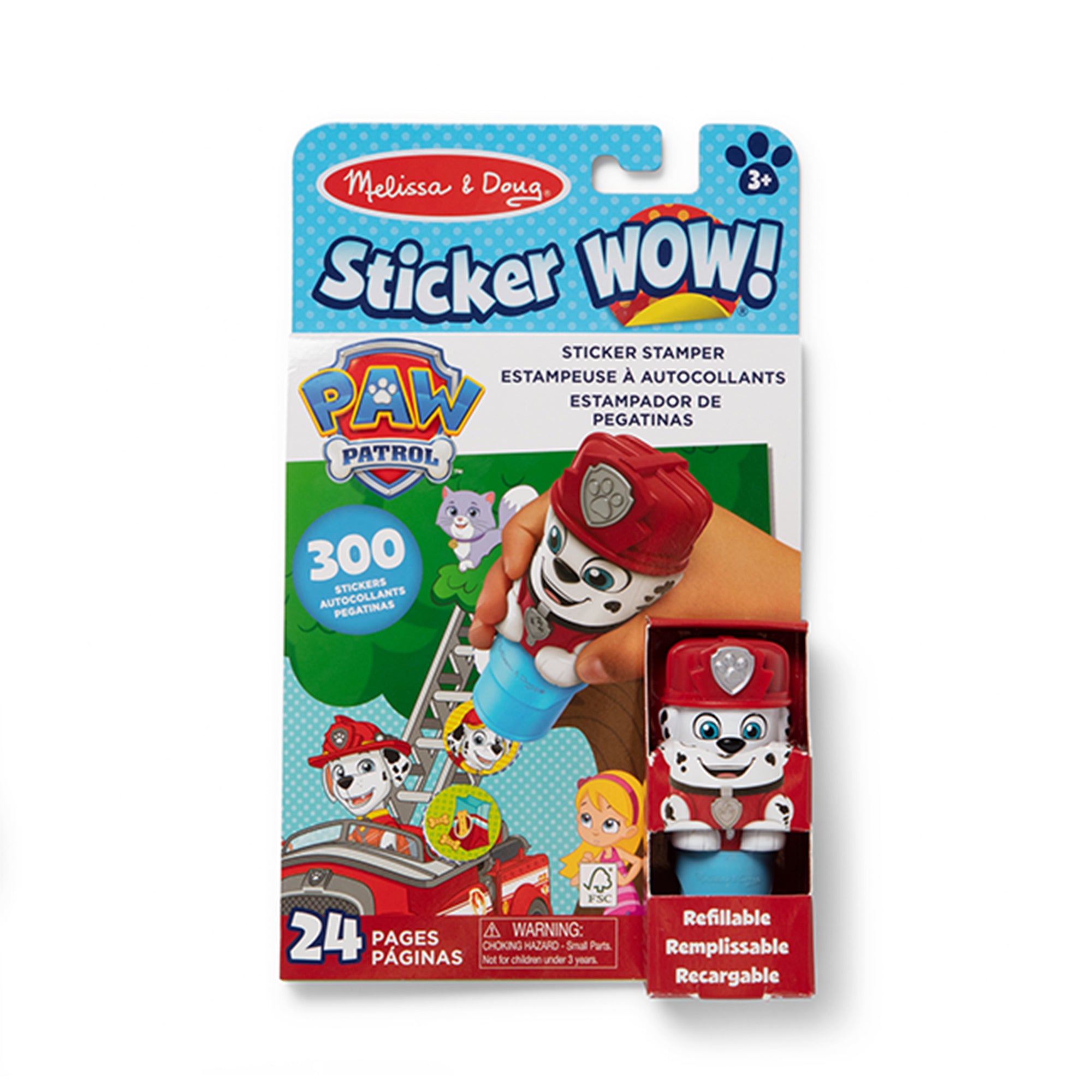 Sticker WOW!™ Activity Pad & Sticker Stamper - PAW Patrol Marshall