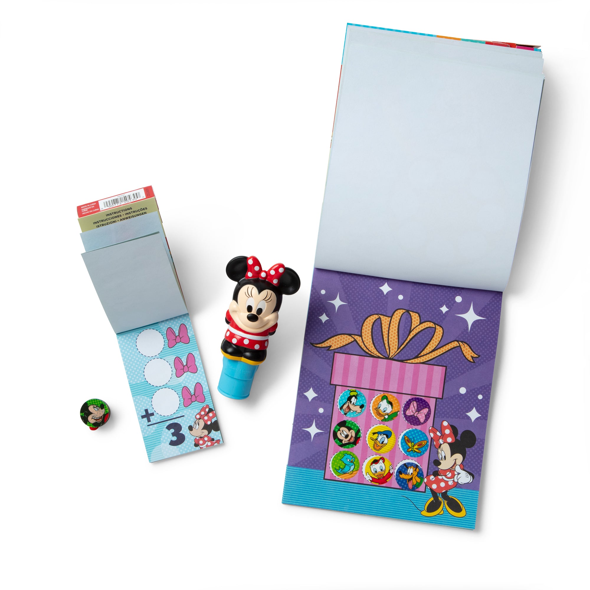 Sticker WOW!™ Disney Minnie Mouse Bundle: Activity Pad & Sticker Stamper + Mini Activity Pad and 200 Refill Stickers - Image 3