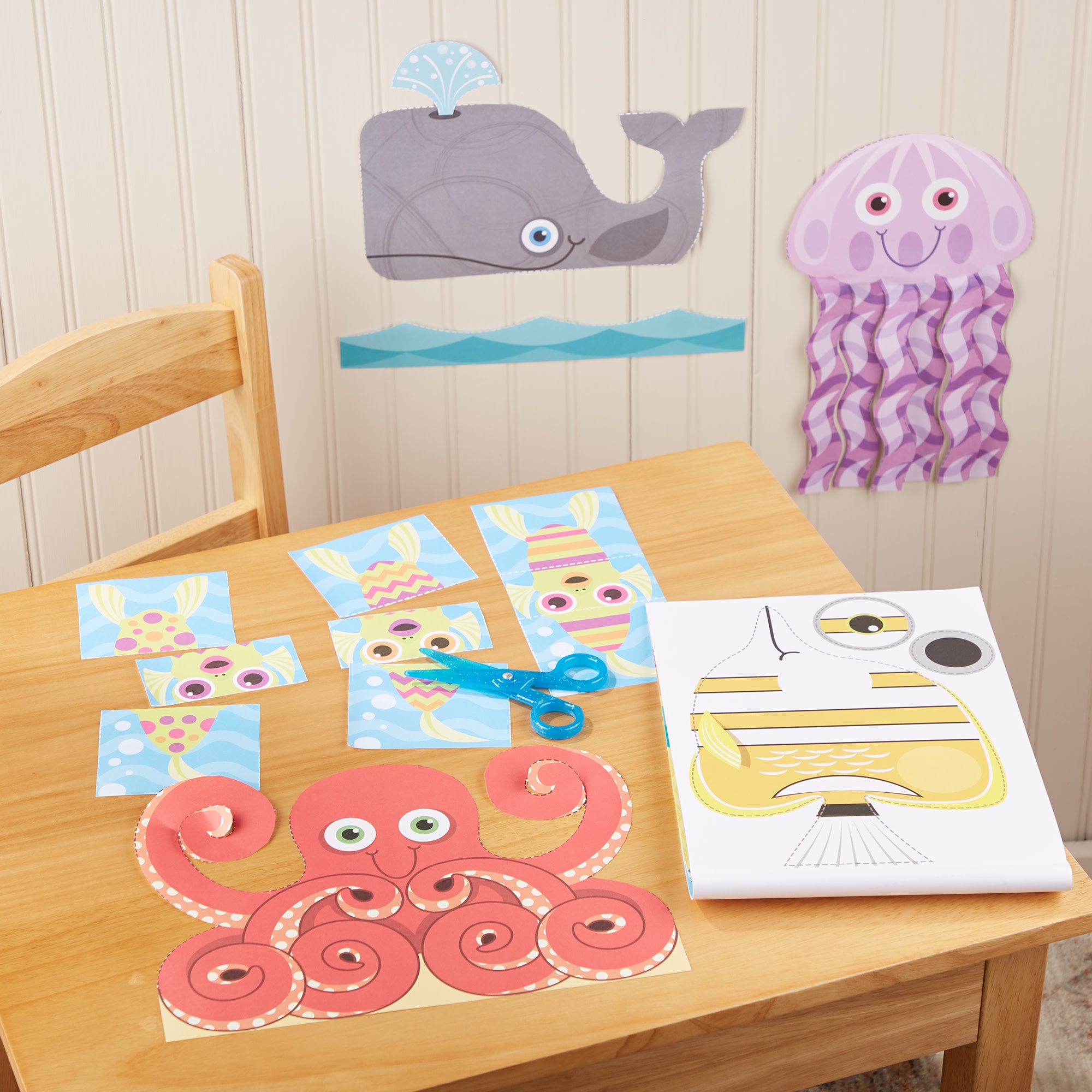 Sea Life Scissor Skills Activity Pad - Image 9