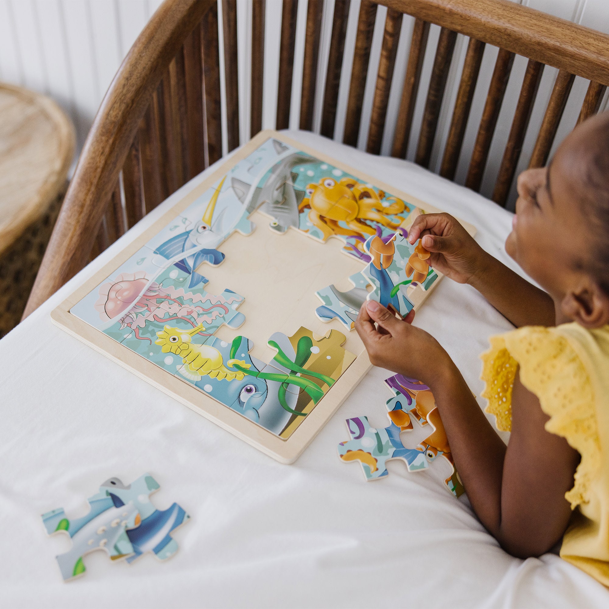 Wooden Jigsaw Puzzle - Under the Sea - 24 Pieces - Image 7