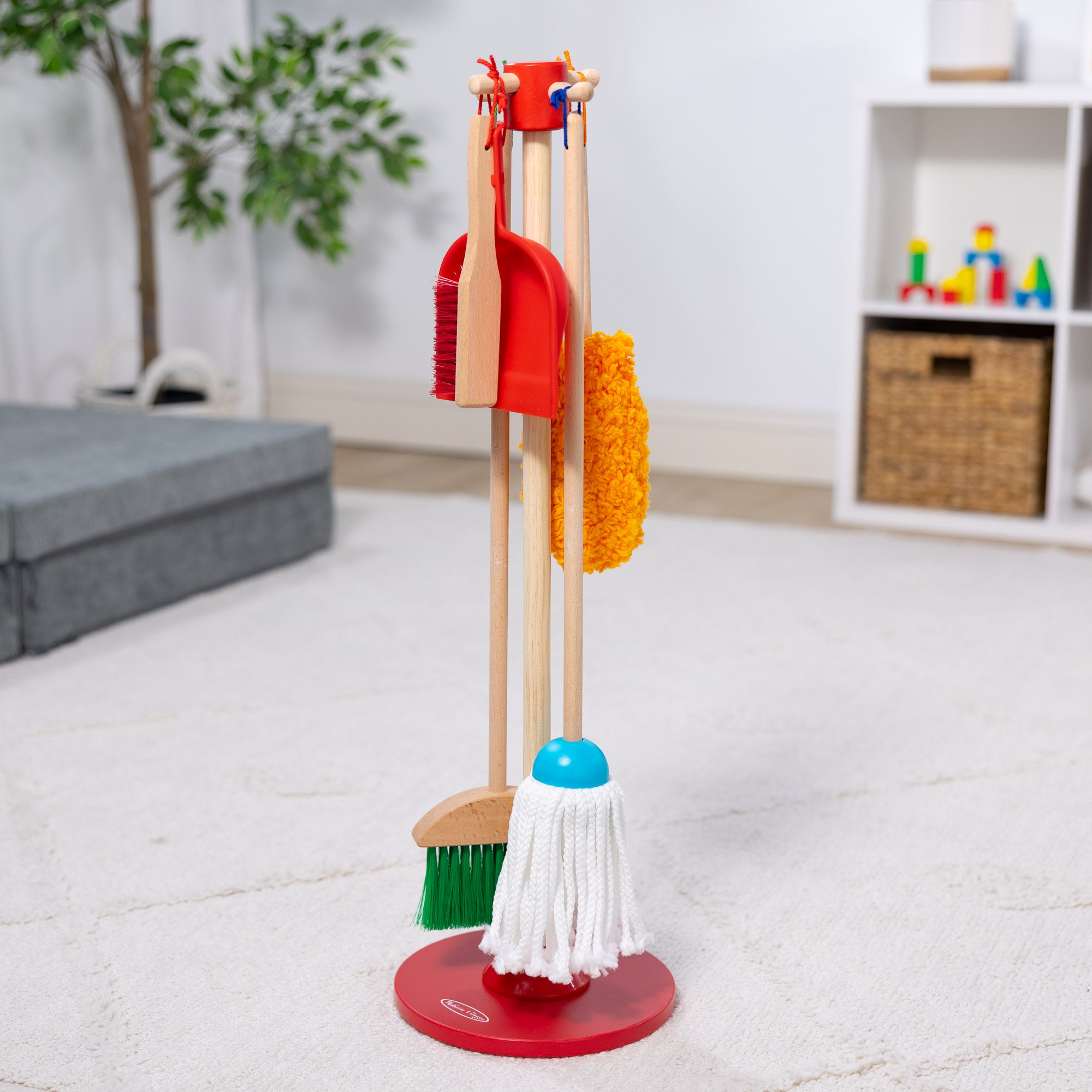 Dust! Sweep! Mop! Cleaning Play Set - Image 8