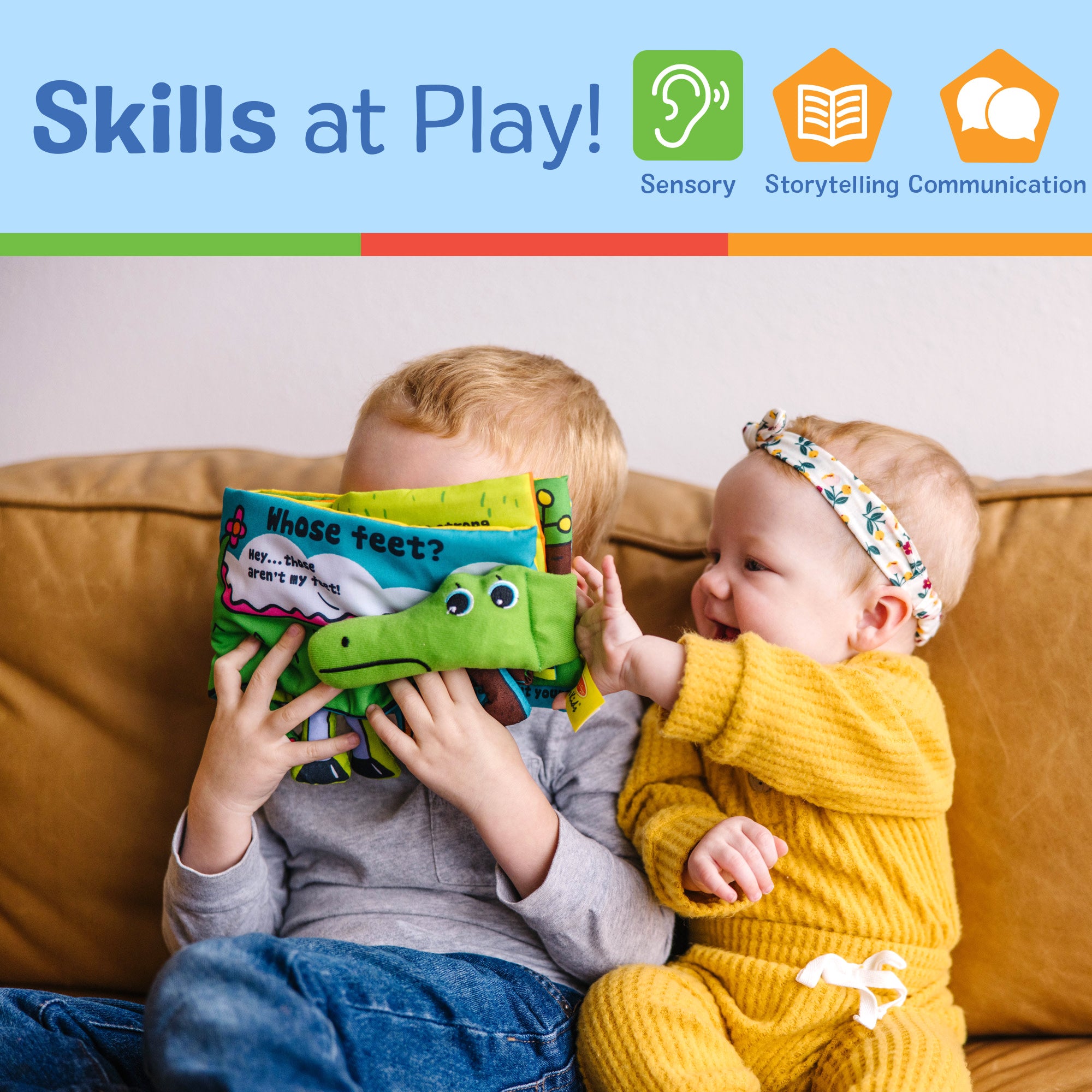 Soft Activity Book - Whose Feet? - Image 5