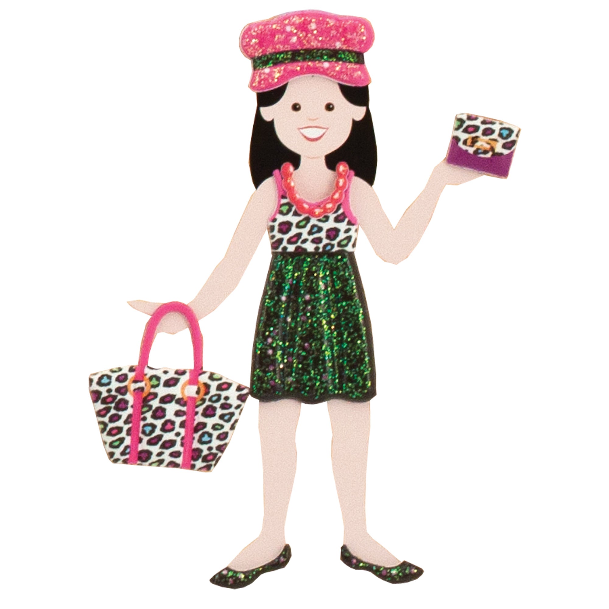 Puffy Sticker Activity Book - Day of Glamour - Image 6