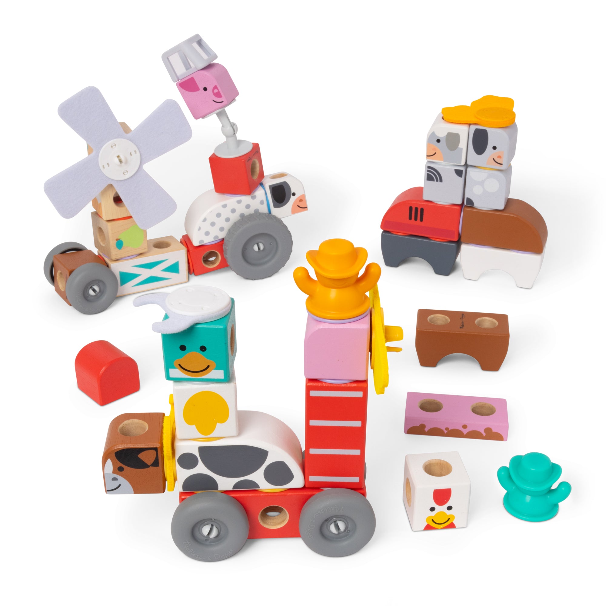 Blockables™ Play Sets Farm and Farm Friends 2-Pack Bundle - Image 4