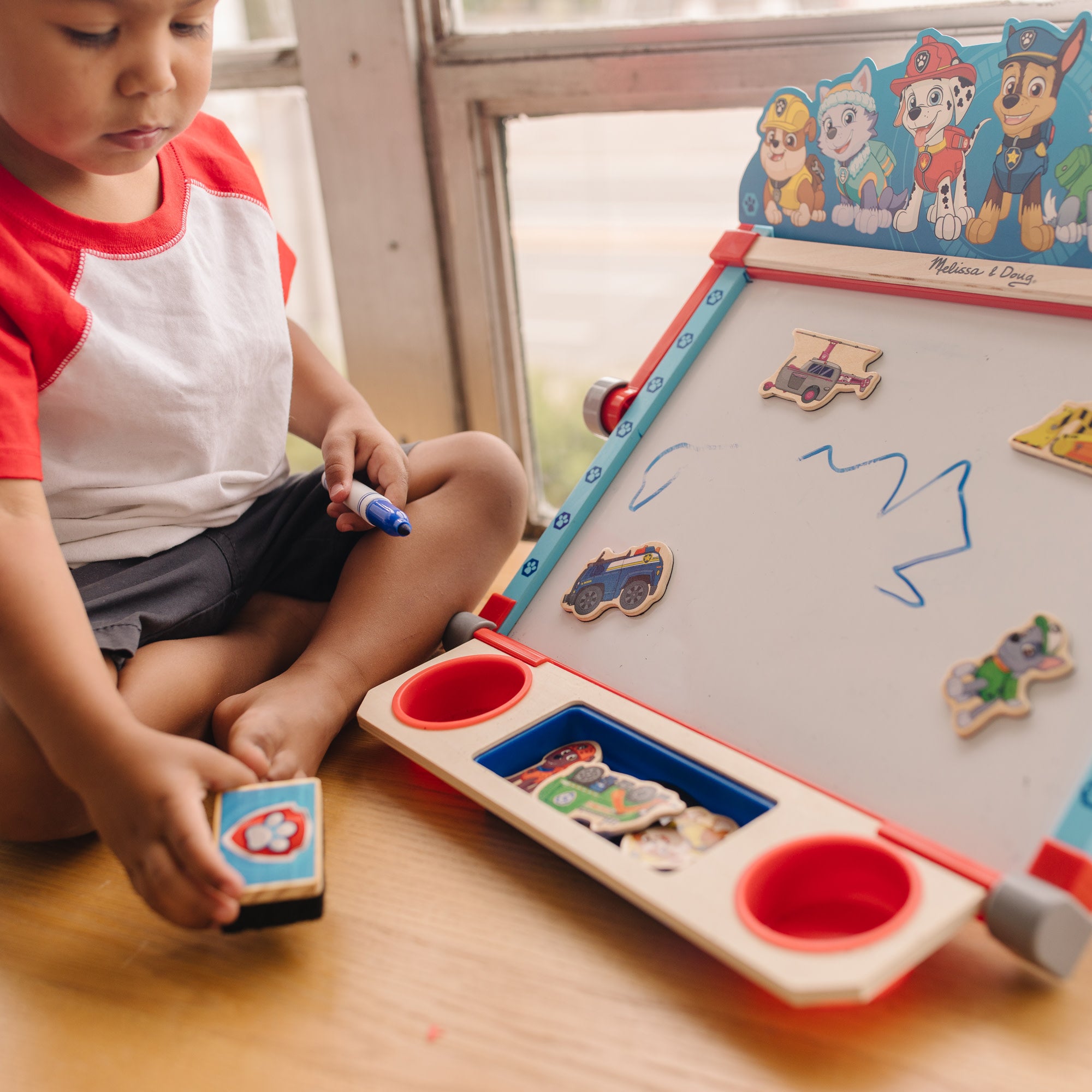 PAW Patrol Wooden Tabletop Art Center - Image 5