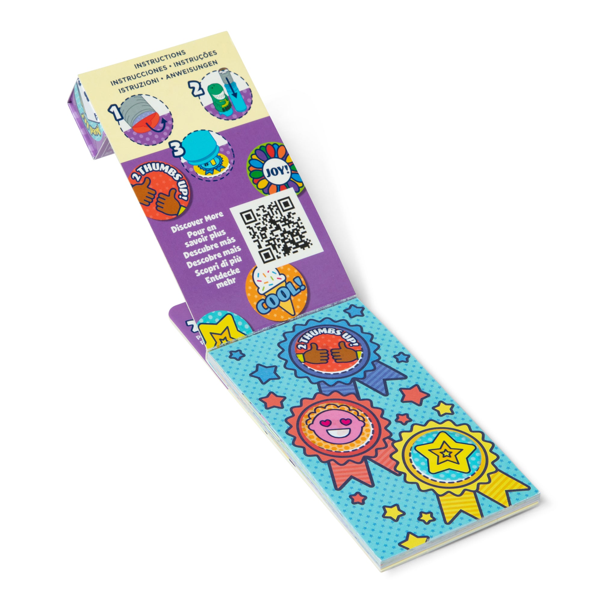 Sticker WOW!® Mini Activity Pad & Refill Stickers - Way to Go! (200+ Stickers. Stamper Not Included) - Image 4