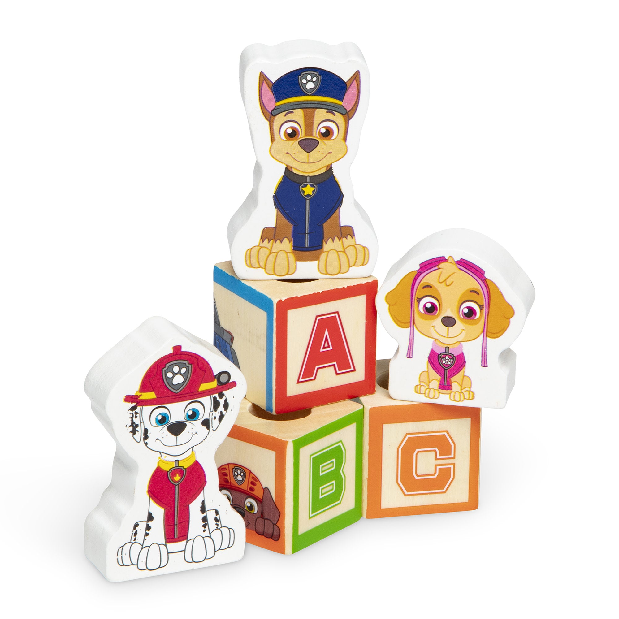 PAW Patrol Wooden ABC Block Truck - Image 10