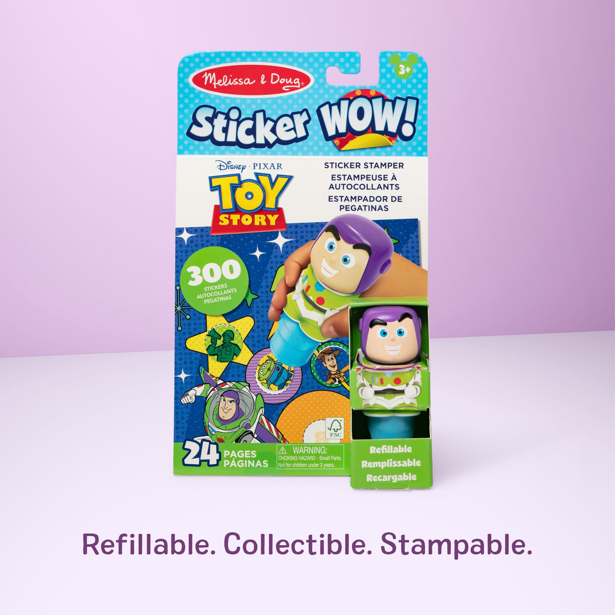 Sticker WOW!™ Activity Pad & Sticker Stamper - Buzz Lightyear - Image 8