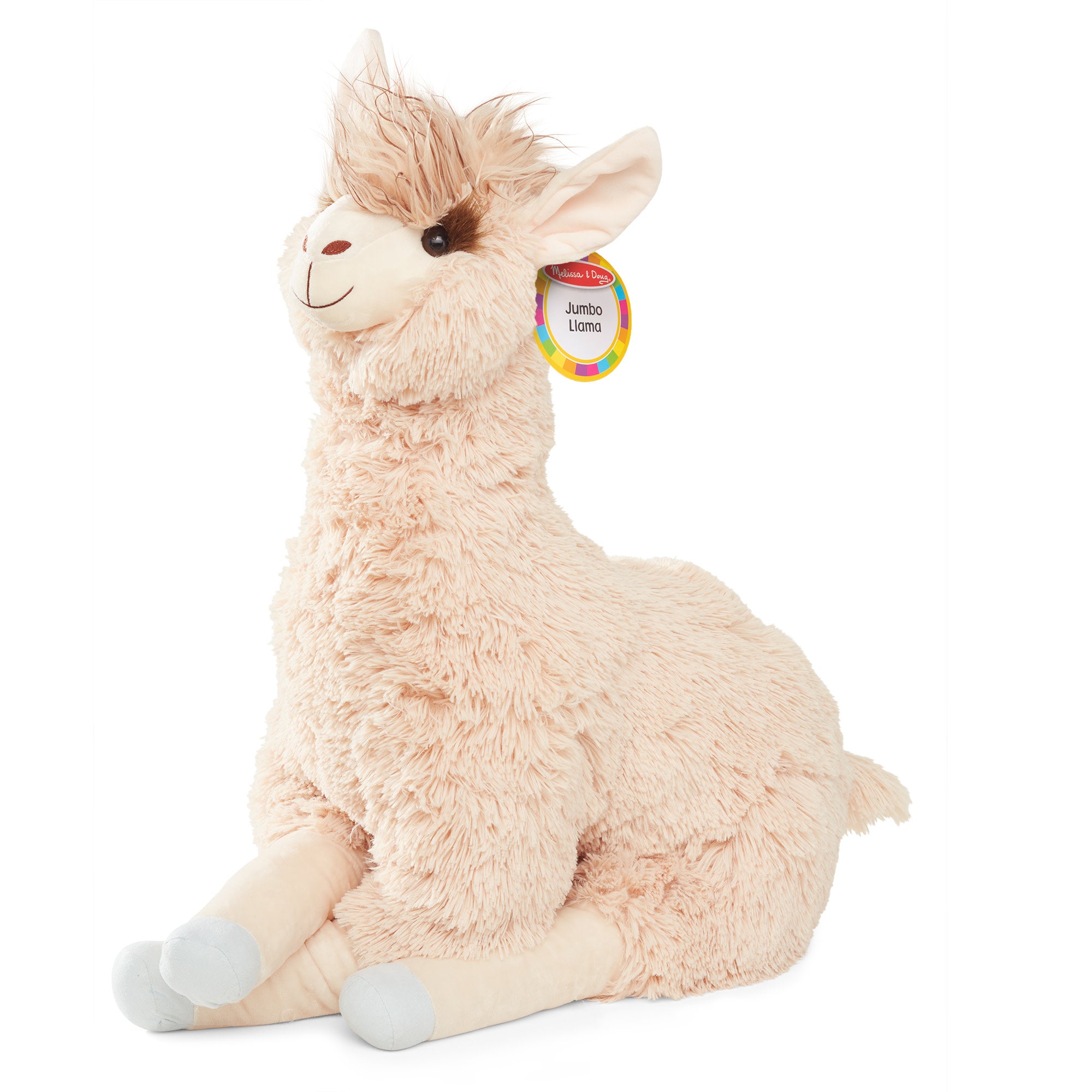 Jumbo Llama Stuffed Plush Animal - Image 3