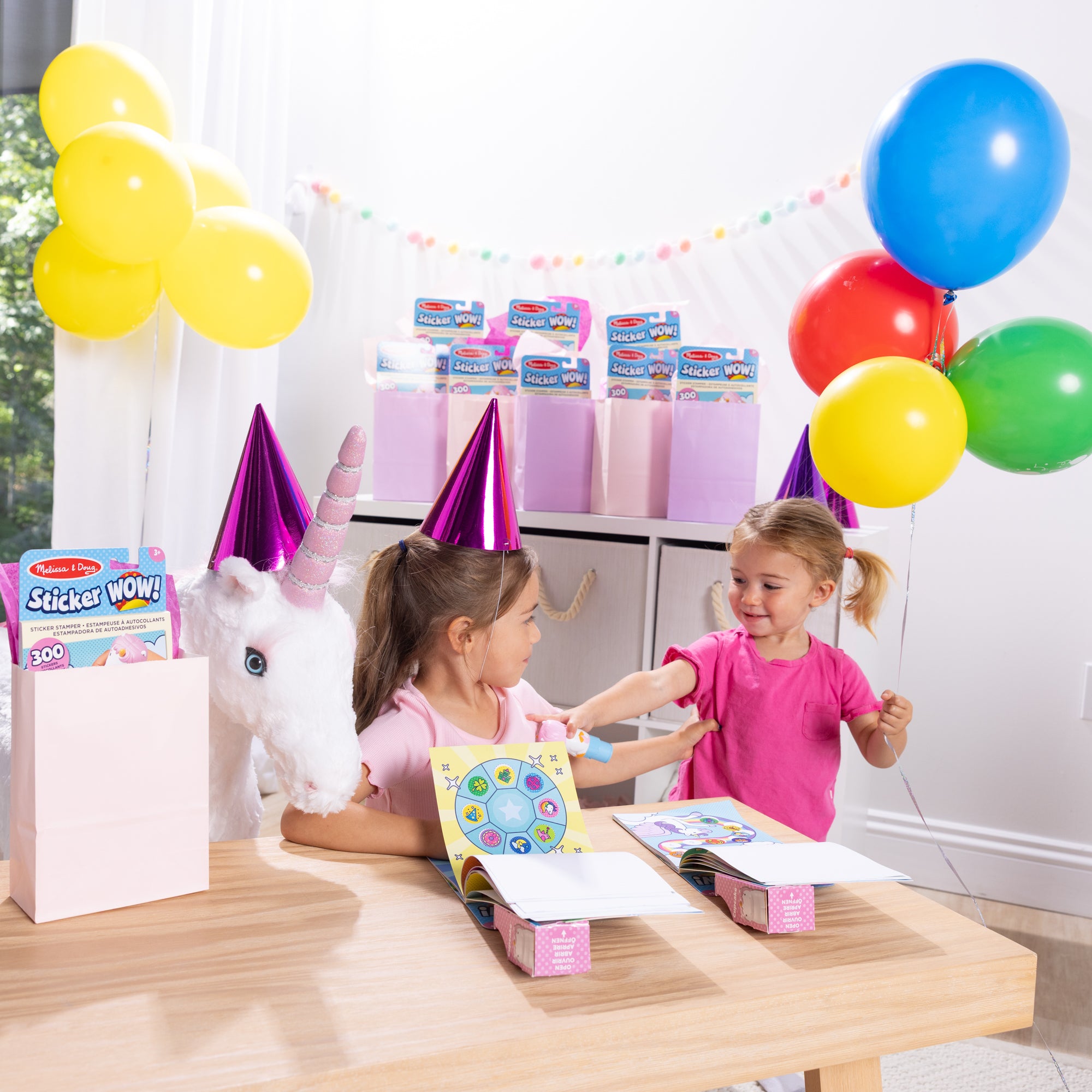 Sticker WOW!® Activity Pad & Sticker Stamper 12-PACK - Unicorn - Image 5