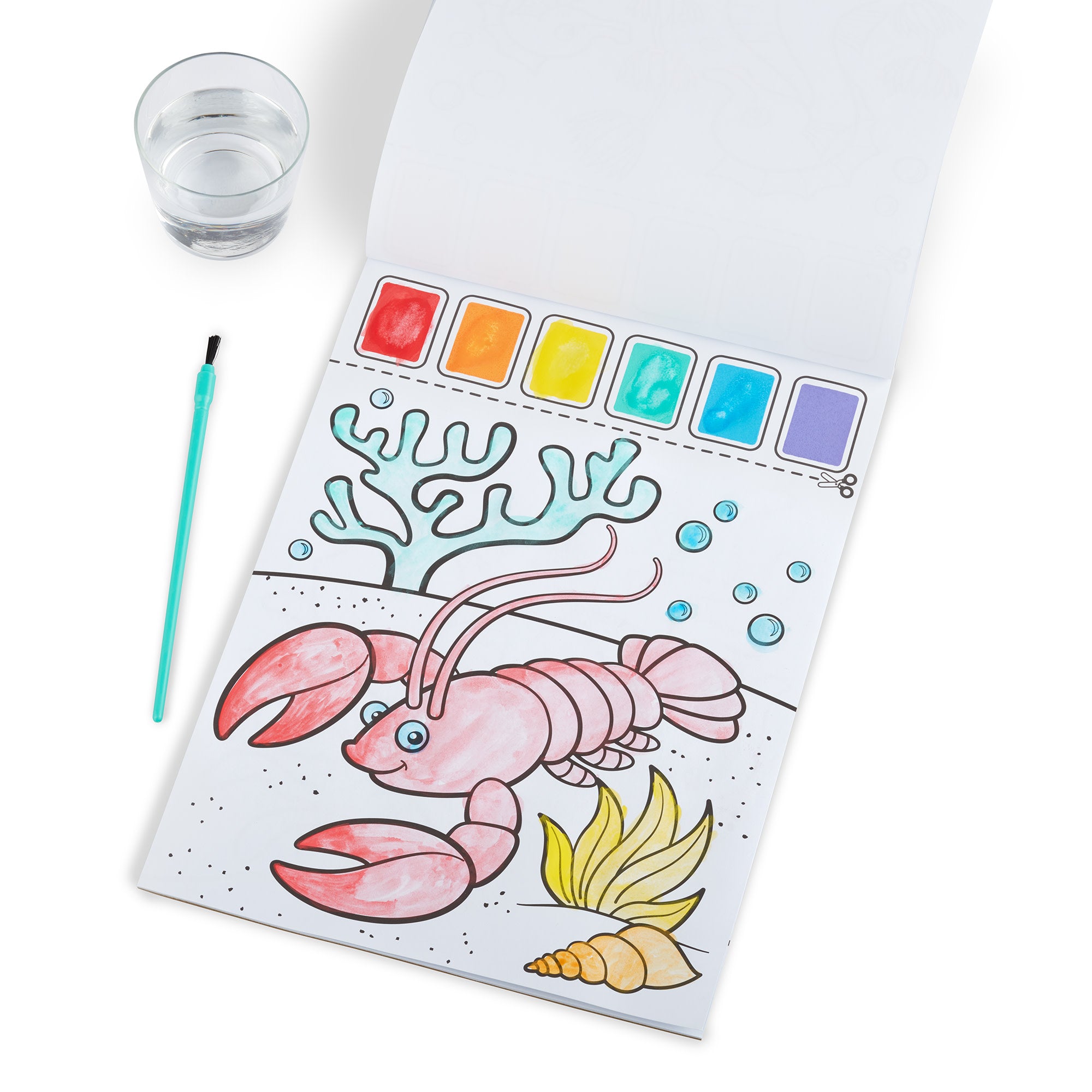 Paint With Water Activity Book - Ocean - Image 9