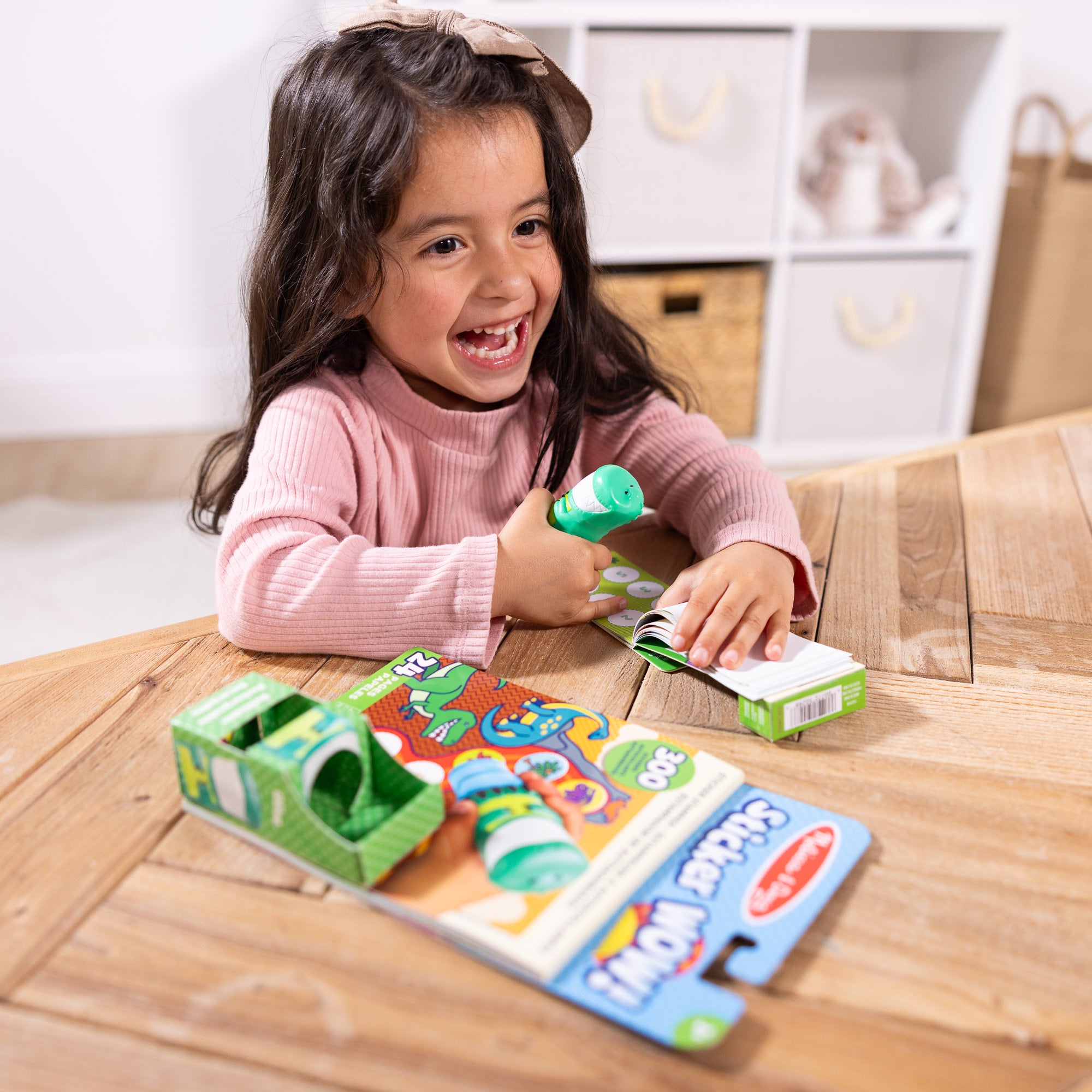Sticker WOW!™ Dinosaur Bundle: Activity Pad & Sticker Stamper + Mini Activity Pad and 200 Refill Stickers - Image 6