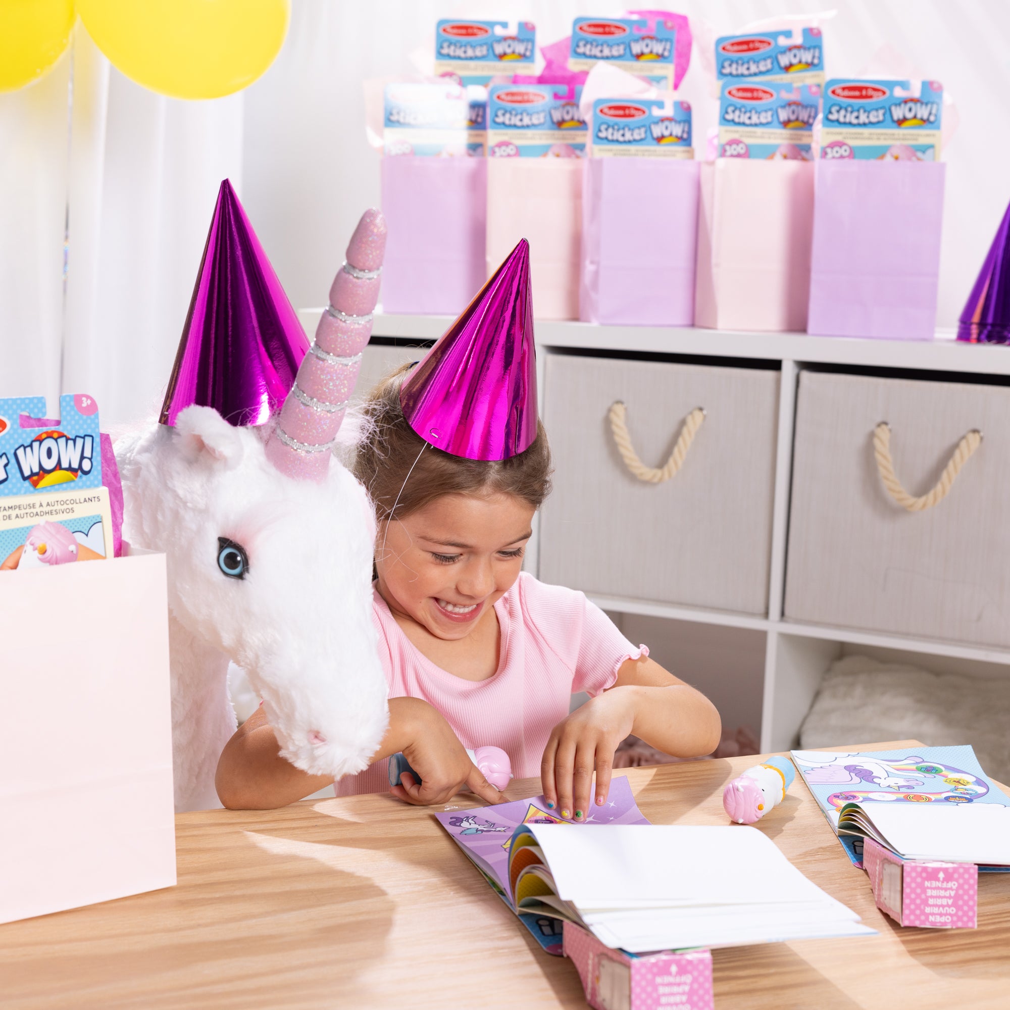 Sticker WOW!® Activity Pad & Sticker Stamper 12-PACK - Unicorn - Image 2